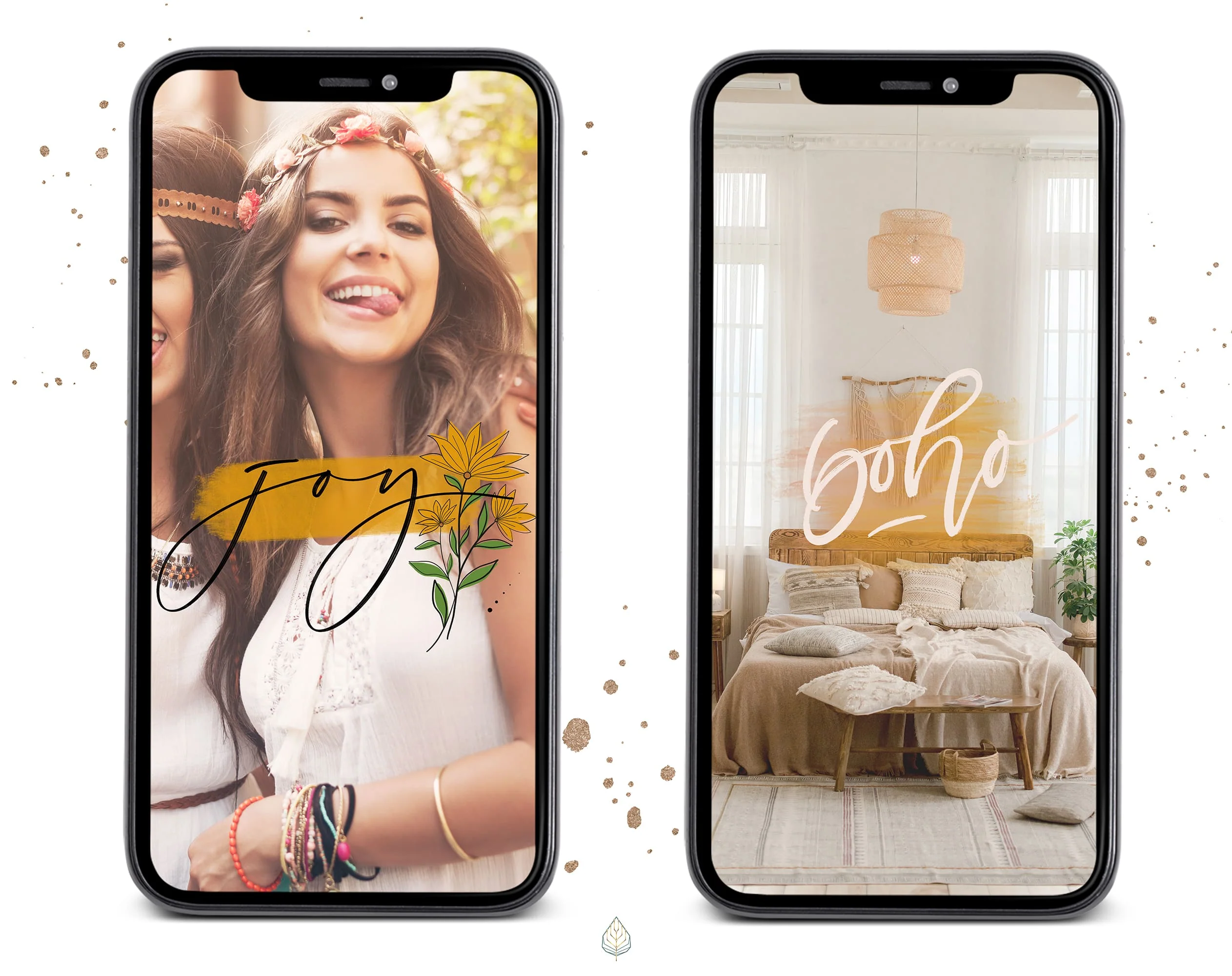 150+ Instagram Story Sticker - ⋒ Boho - Image 3