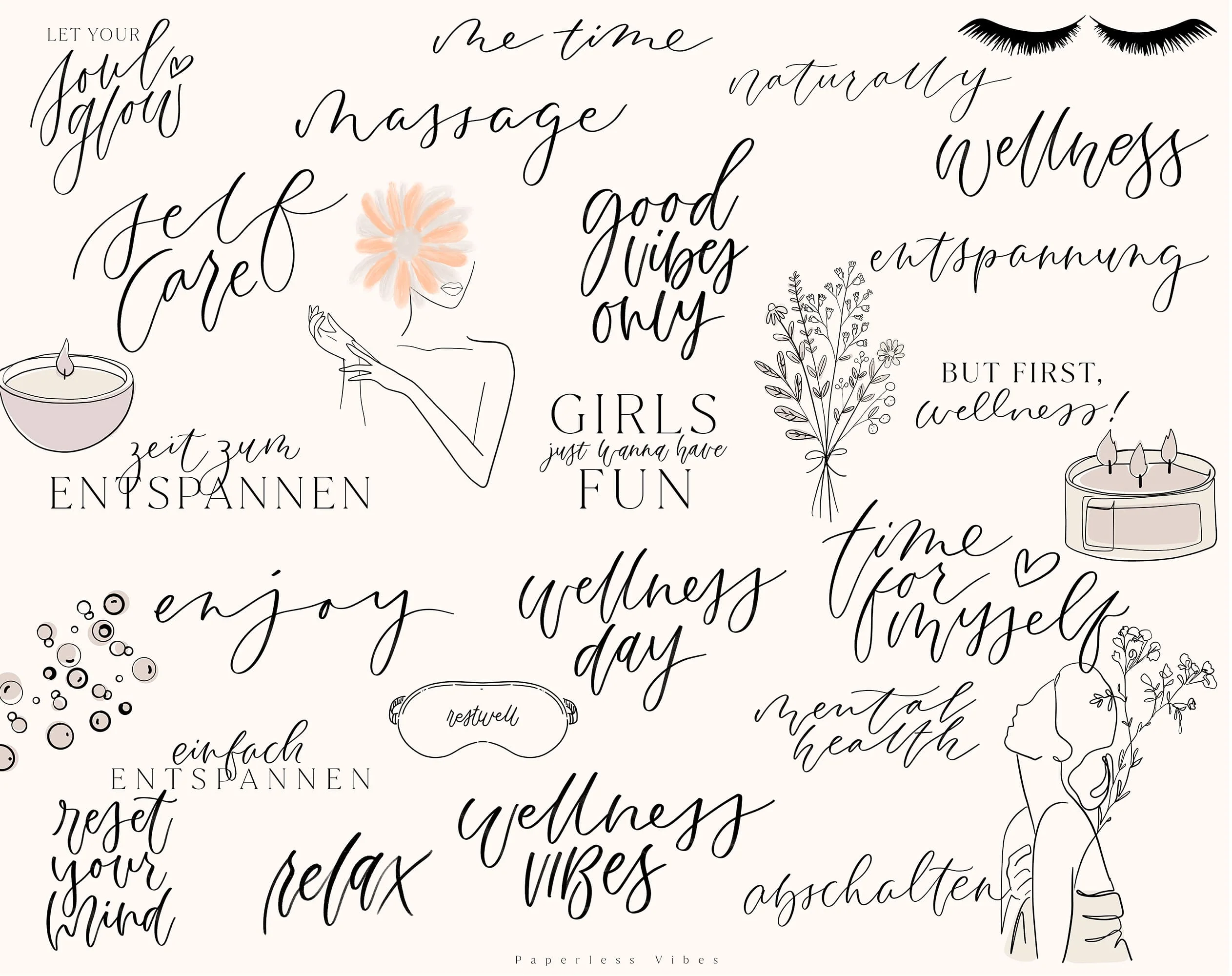 150+ Instagram Story Sticker - 🧘🏼‍♂️ Wellness - Image 4