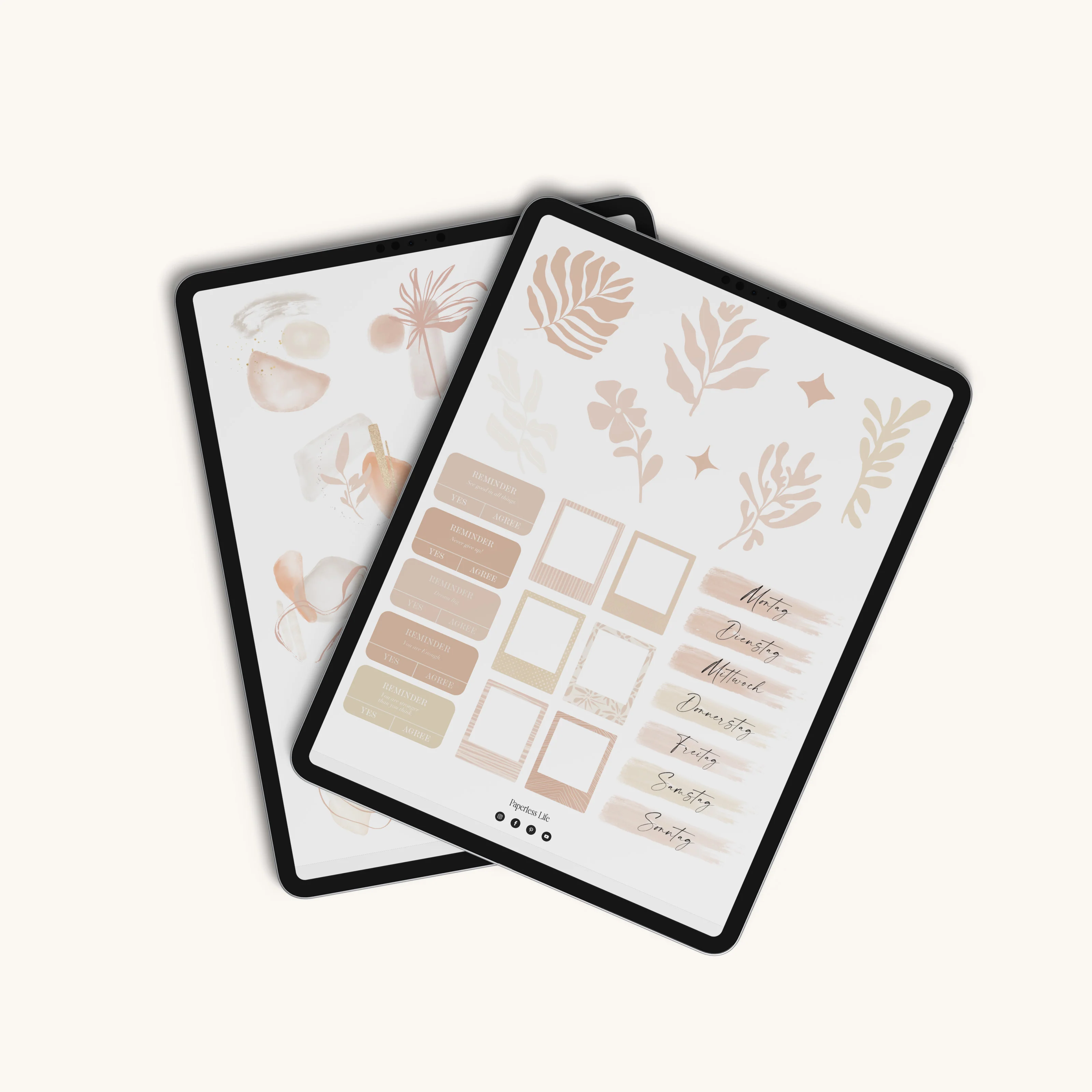 Digitale Sticker | Dekorative Journal Sticker