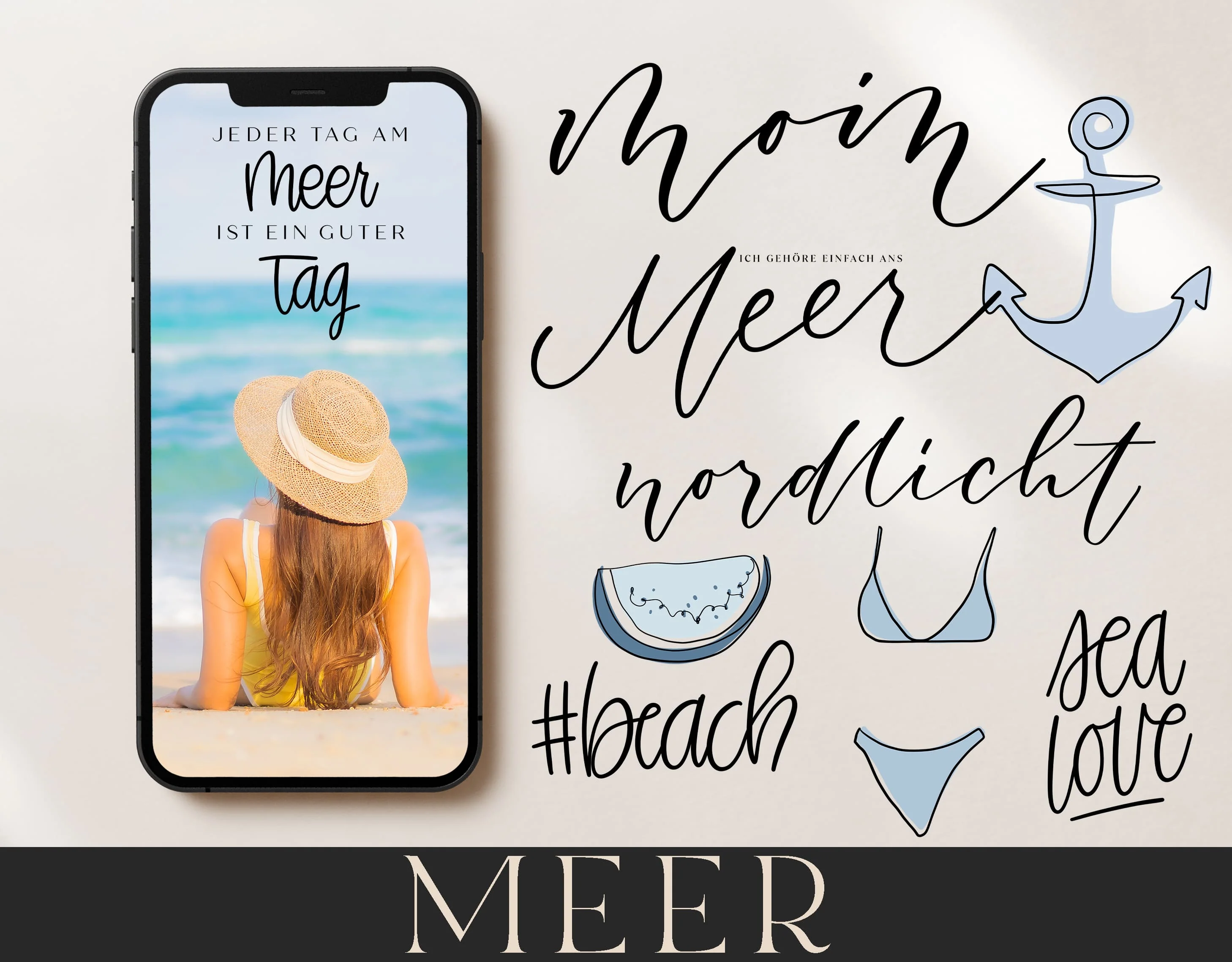 160+ Instagram Story Sticker - 🌊 Meer