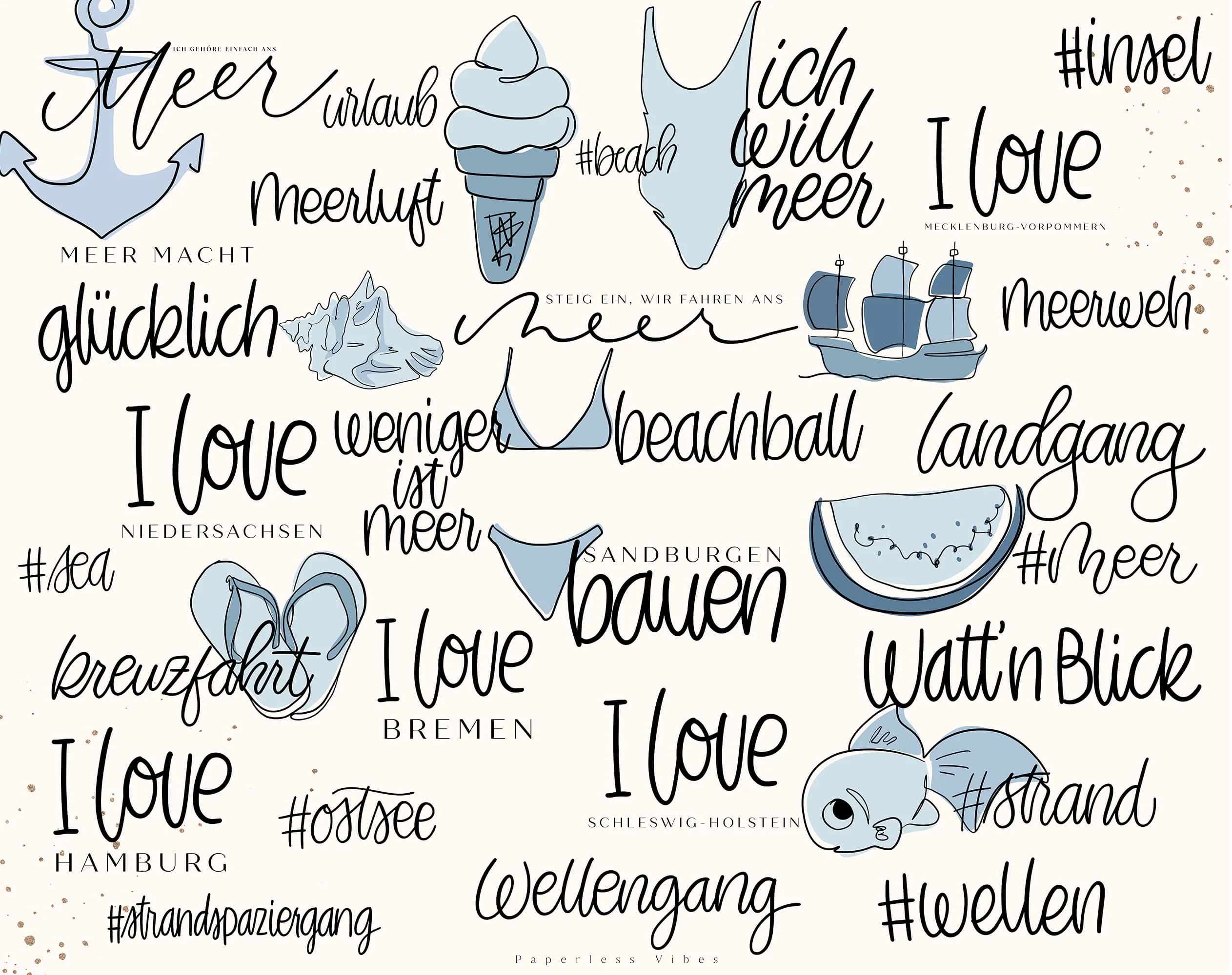 160+ Instagram Story Sticker - 🌊 Meer - Image 4