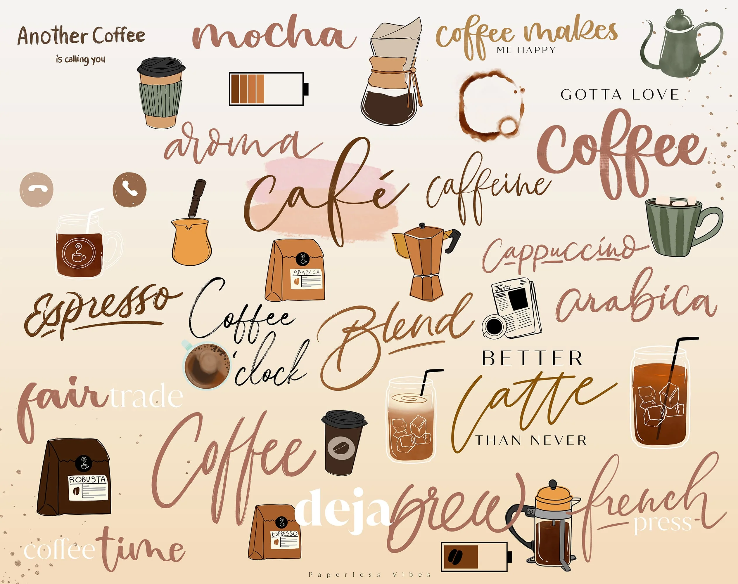 170+ Instagram Story Sticker - ☕ Kaffee - Image 6