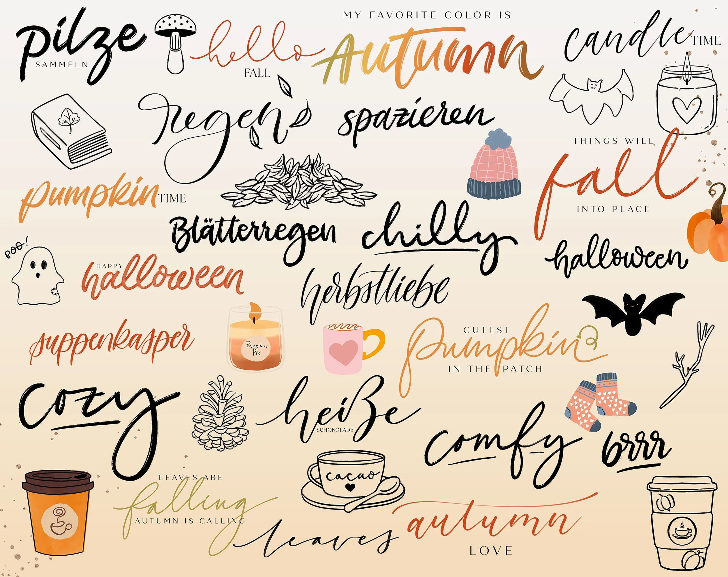 200+ Instagram Story Sticker - 🍁 Herbst I - Image 3