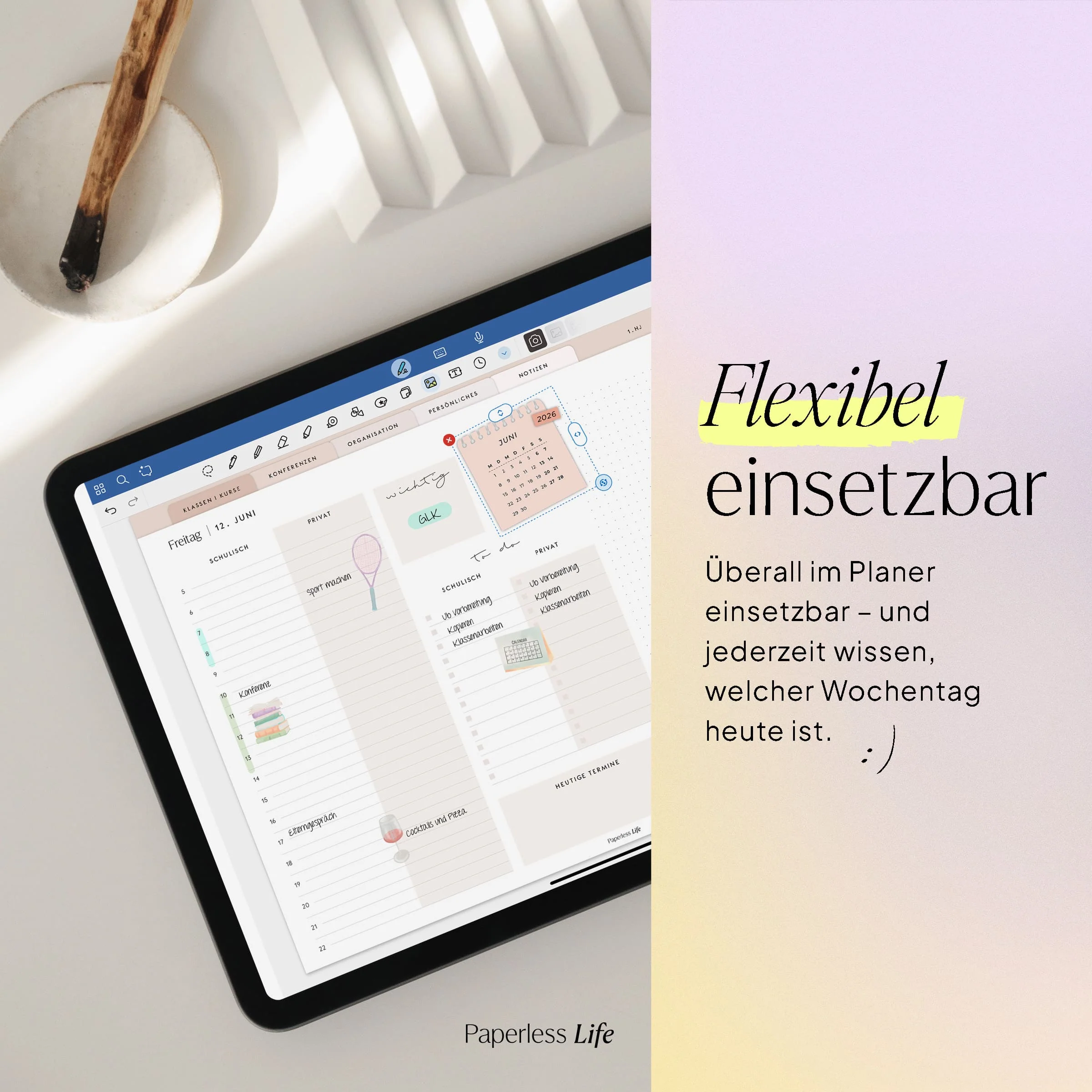 Digitale Sticker | Kalender-Sticker 2026, 2027, 2028 - Image 26