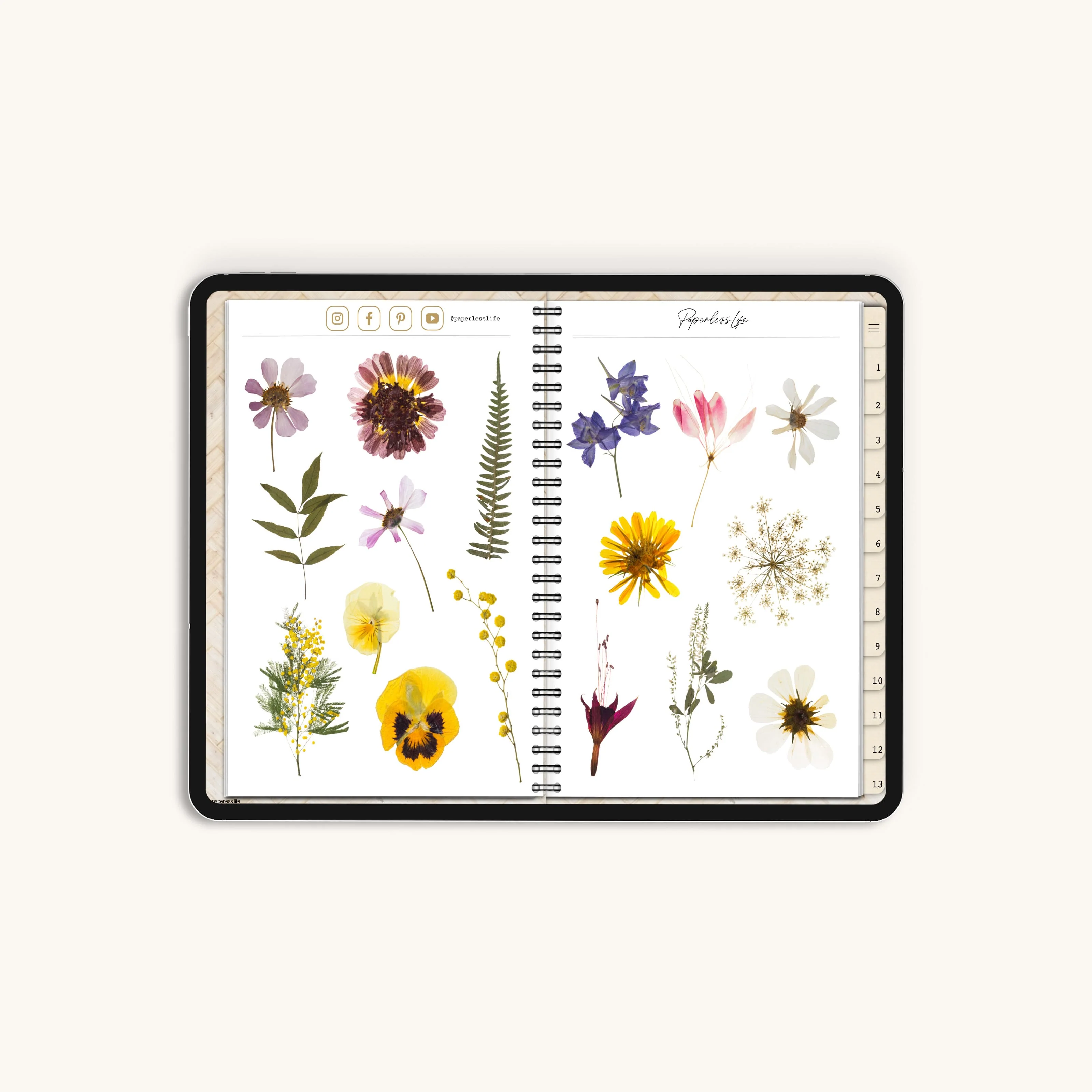 Digitale Sticker | Flower Power