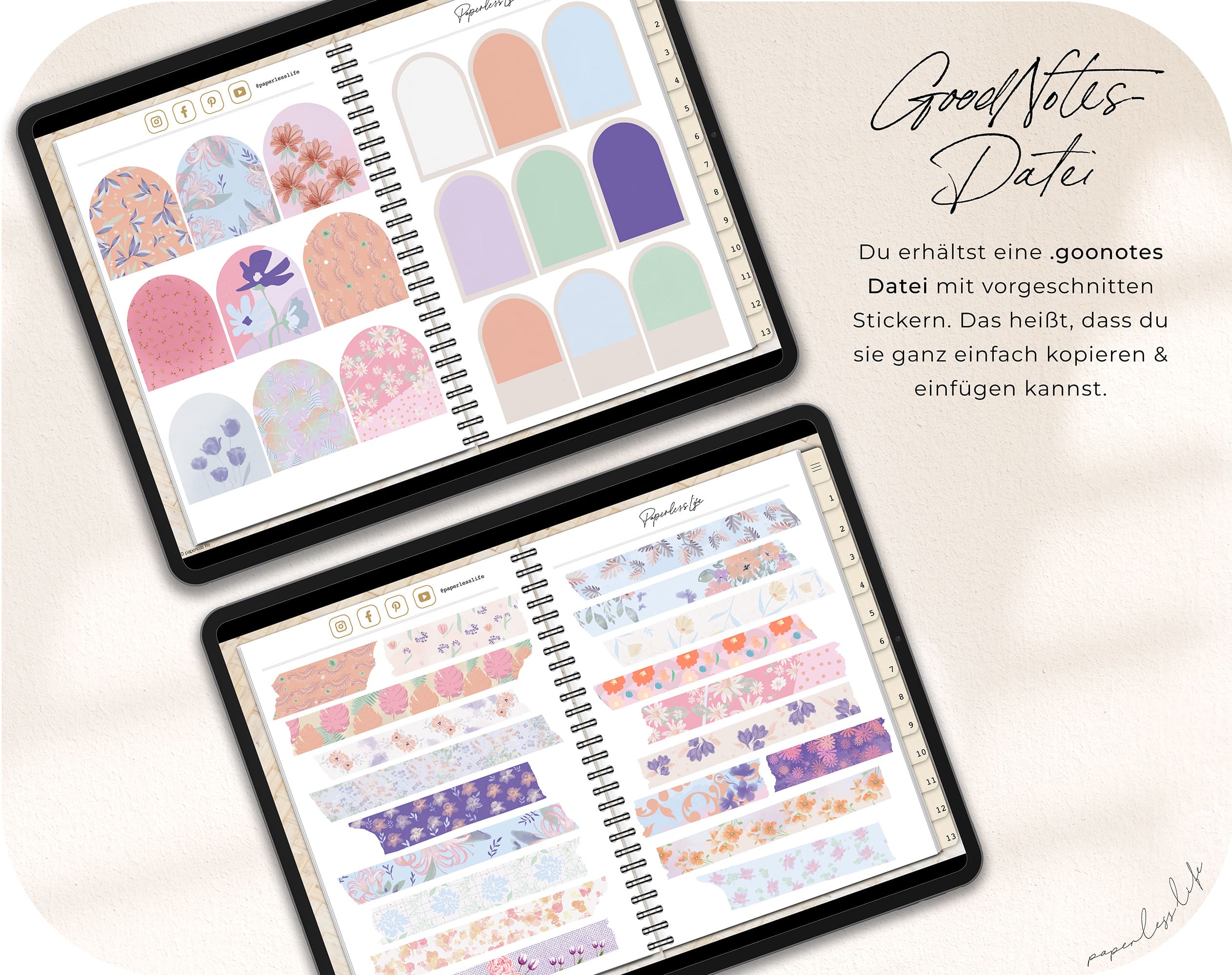 Digitale Sticker | Flower Power - Image 2