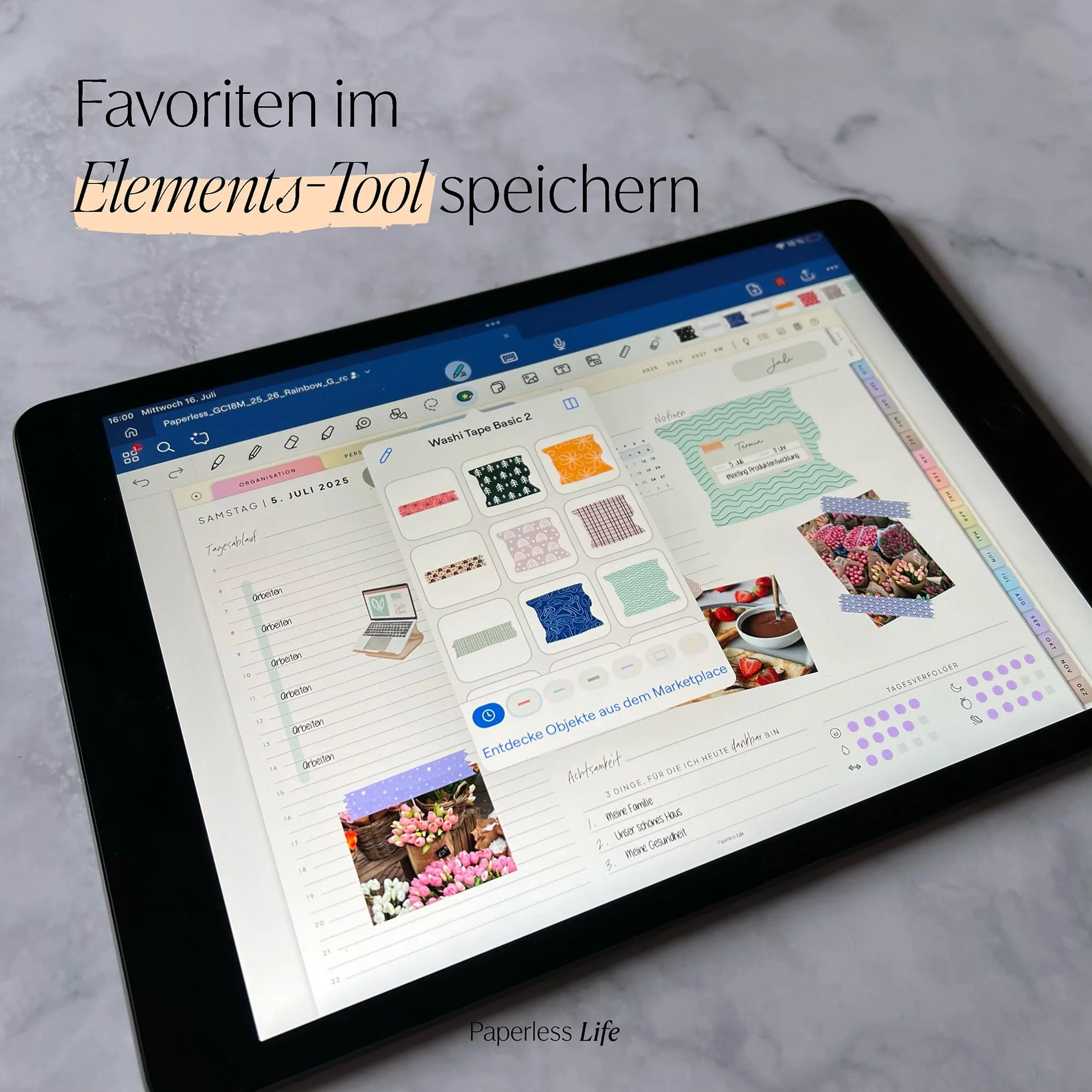 Color Changing Goodnotes Sticker | Klebestreifen - Image 12
