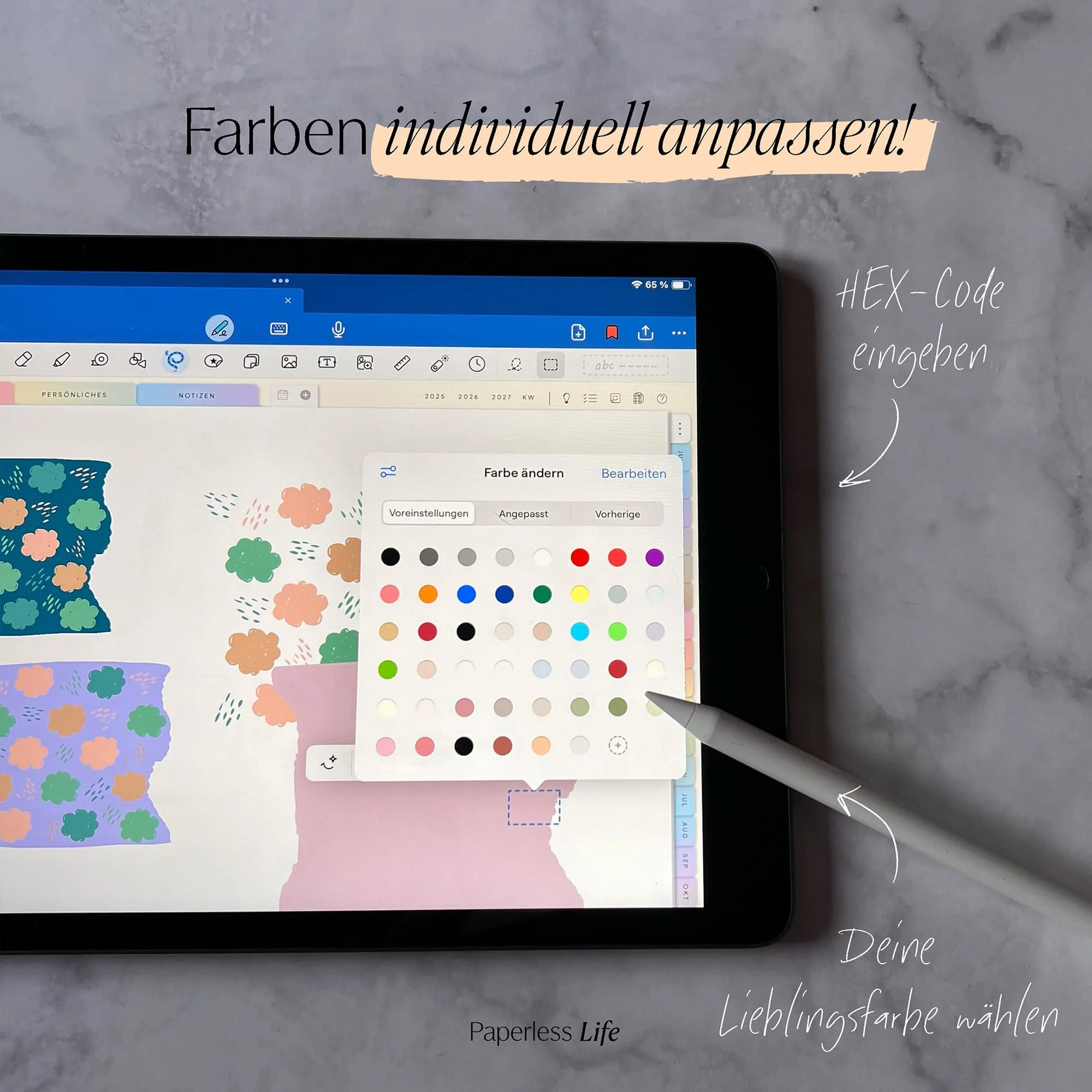 Color Changing Goodnotes Sticker | Klebestreifen - Image 21