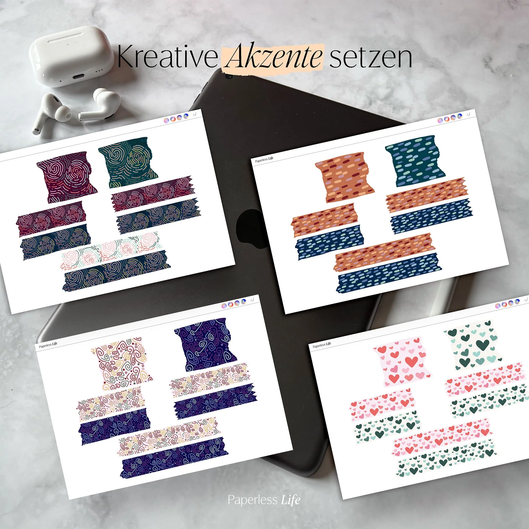 Color Changing Goodnotes Sticker | Klebestreifen - Image 25