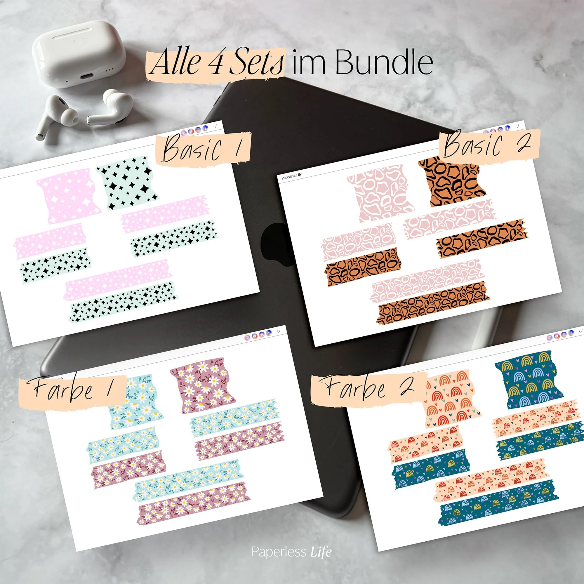 Color Changing Goodnotes Sticker | Klebestreifen - Image 29