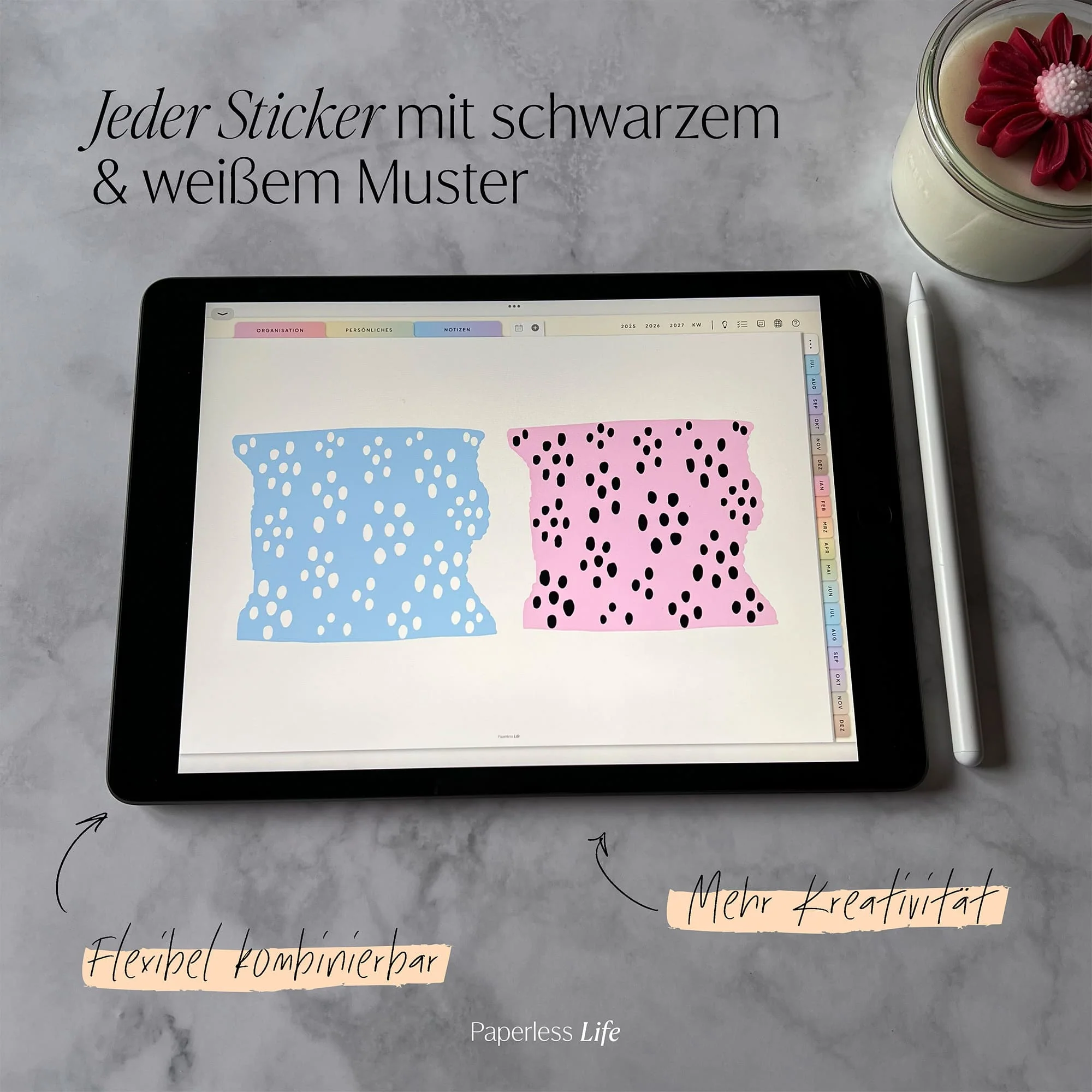 Color Changing Goodnotes Sticker | Klebestreifen - Image 4