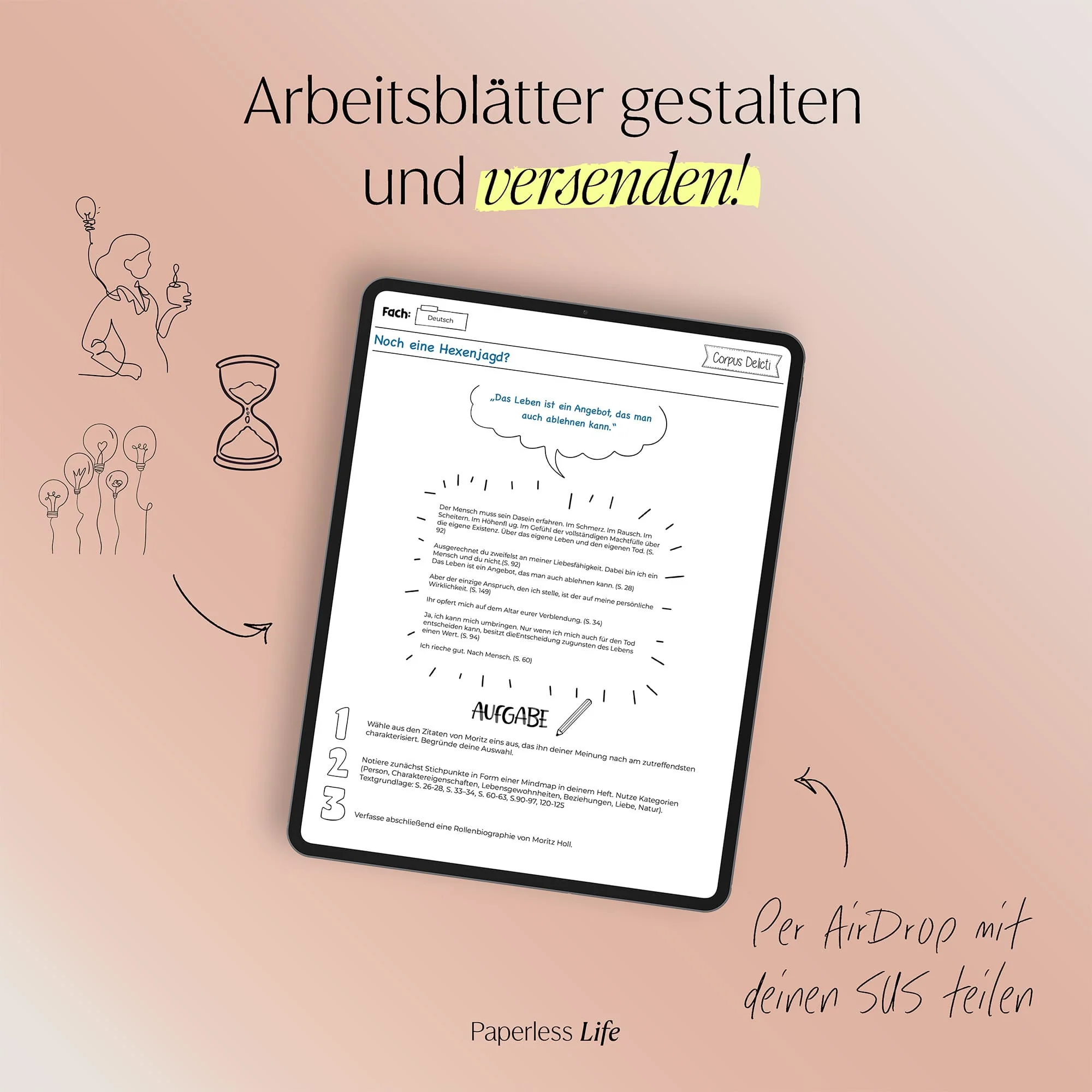 "Die Arbeitsblatt-Fabrik" - Digitale Sticker für die Gestaltung der Arbeitsblätter - Image 20