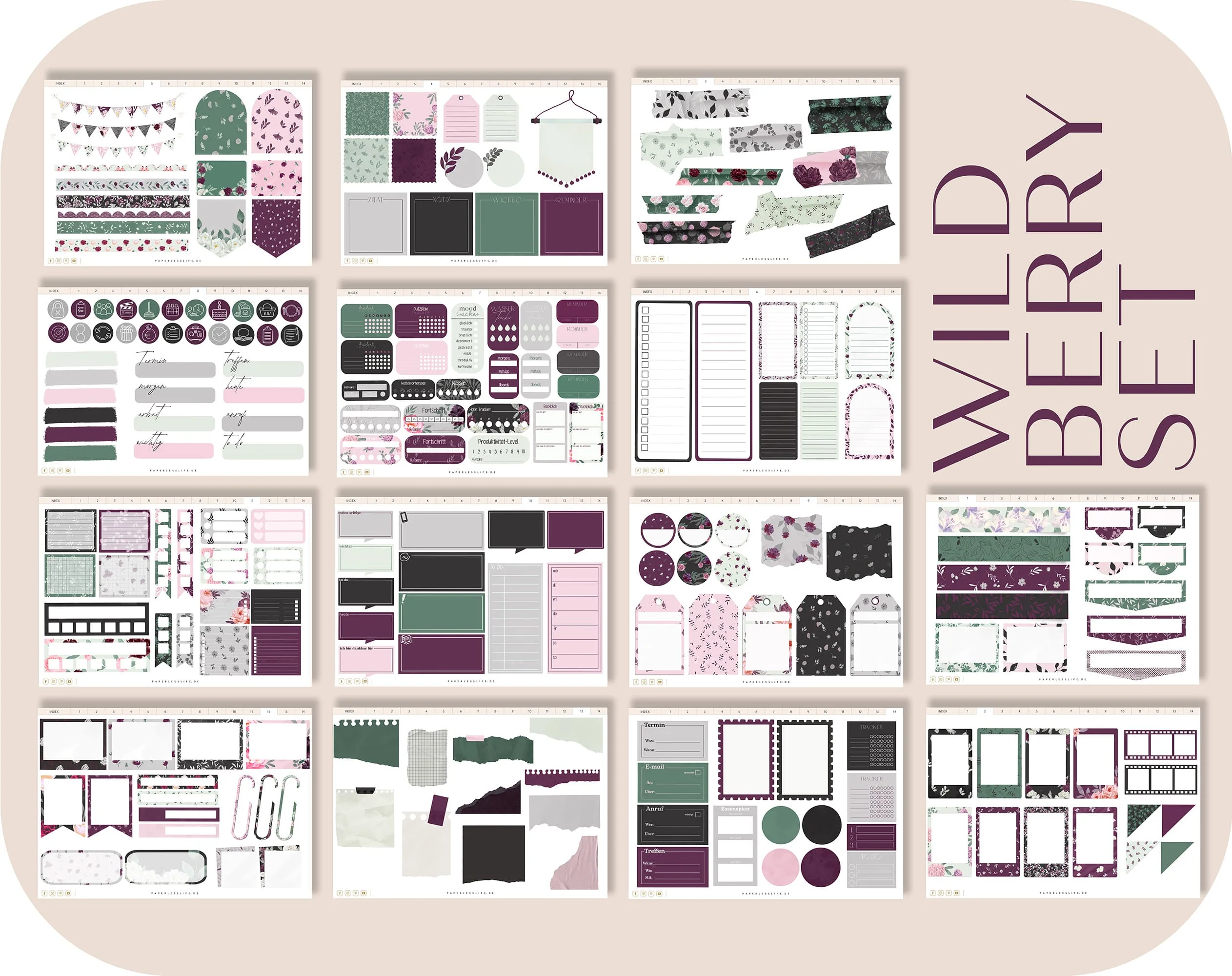 Digitale Sticker | Earth & Wild Berry - Image 6