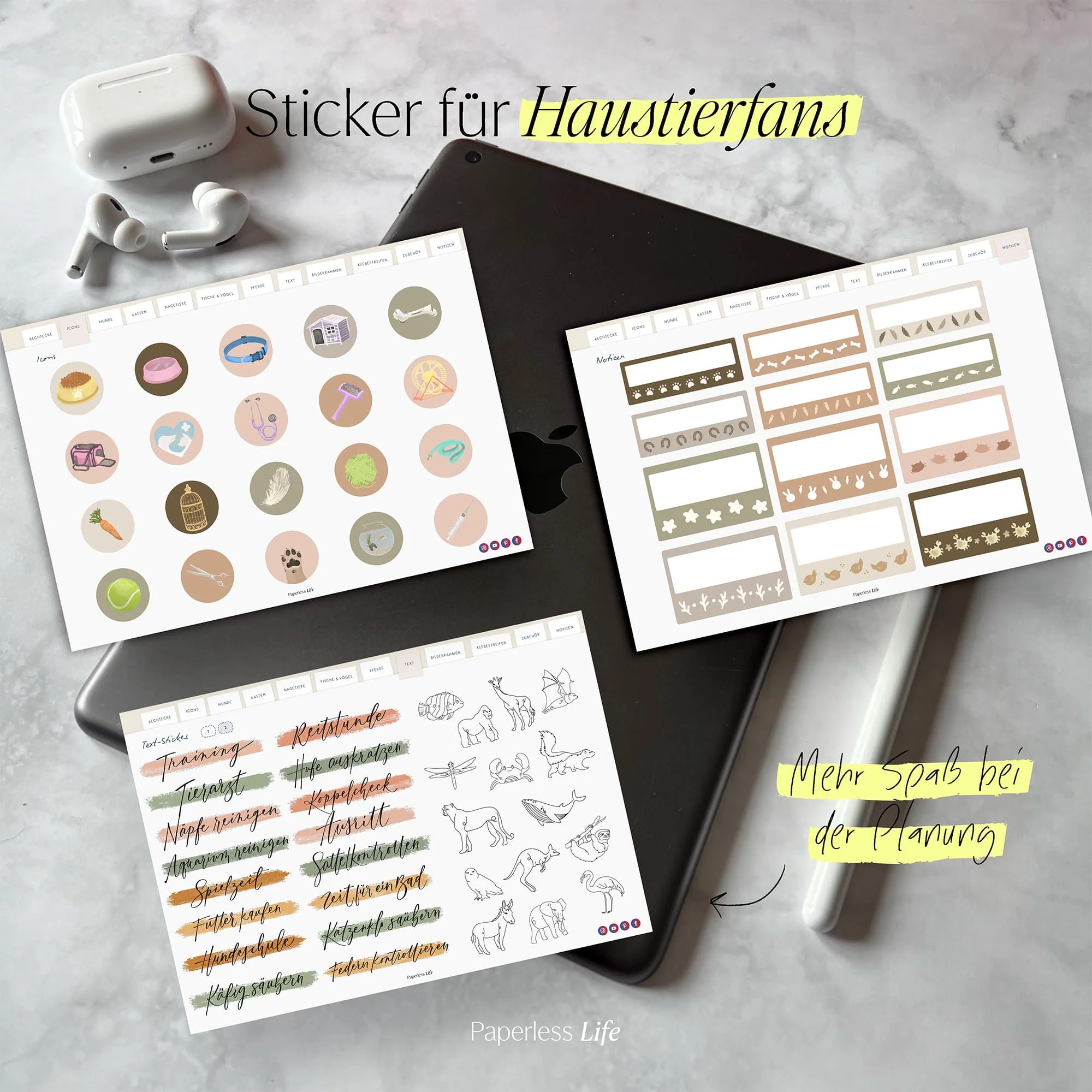 Digitale Sticker | Haustiere - Image 6