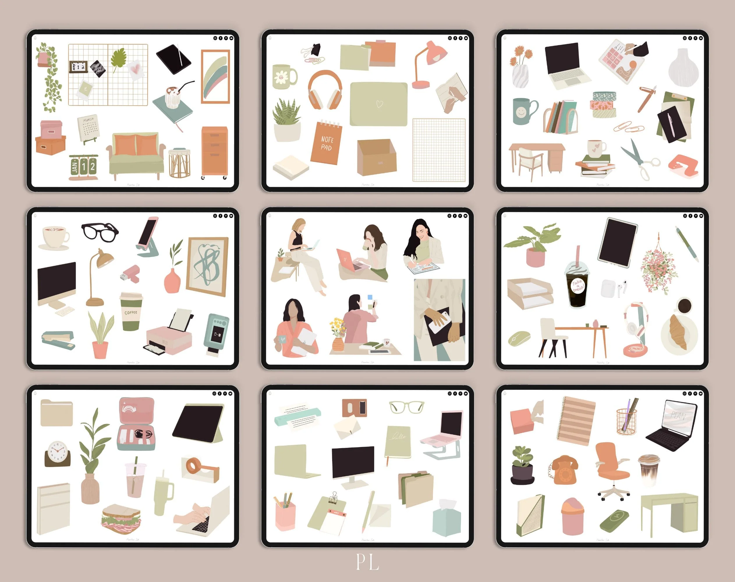 Digitale Sticker | Home Sweet Office - Image 3