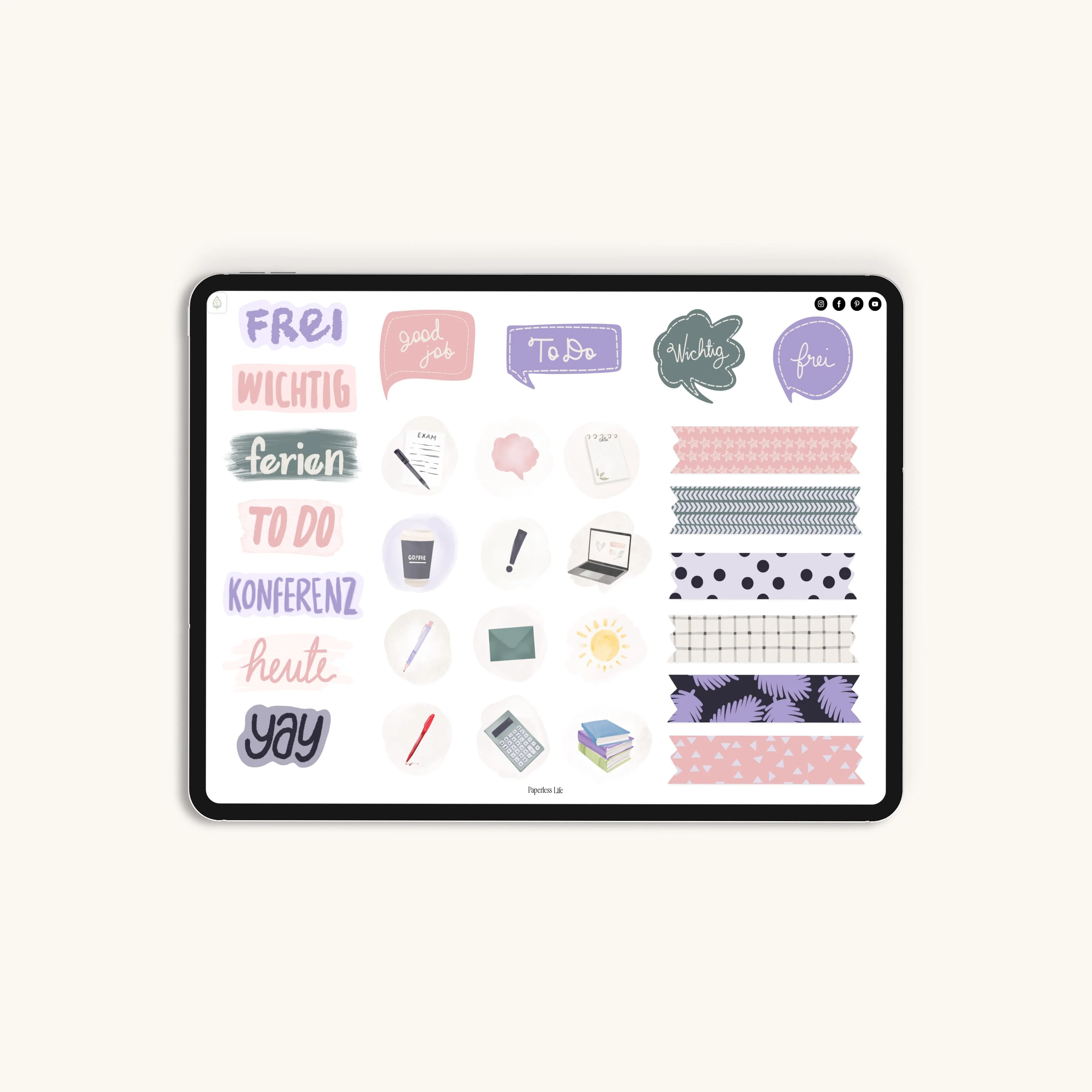 Digitale Sticker | Aus dem LK 24/25