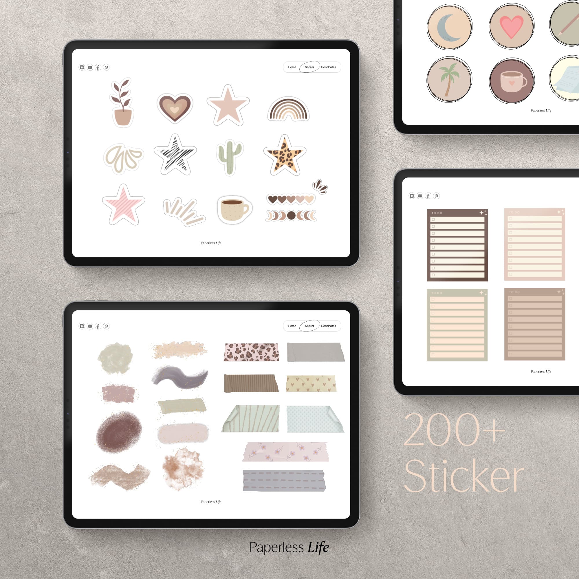 Digitale Sticker | Study Aesthetic - Image 5