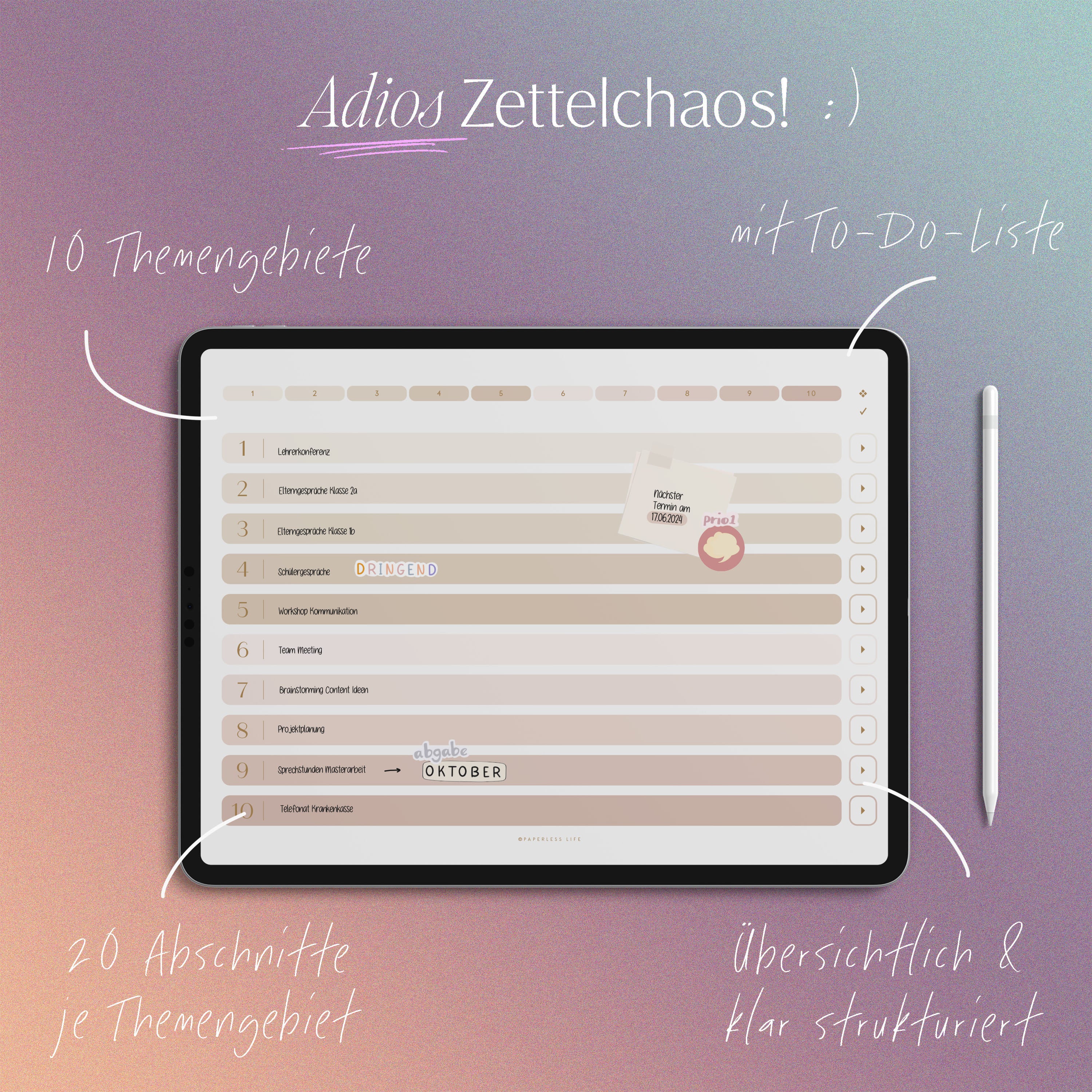 Digitaler Gesprächsnotizenplaner - Image 11
