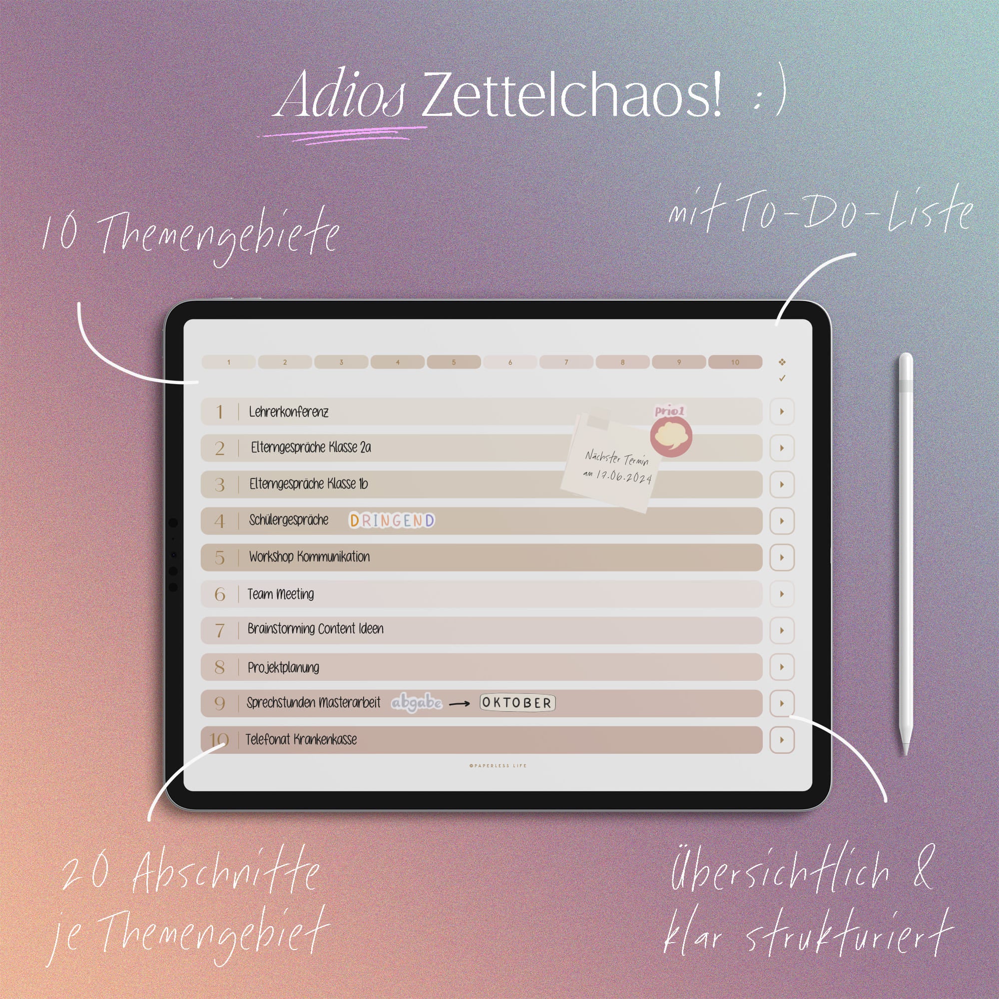 Digitaler Gesprächsnotizenplaner - Image 18