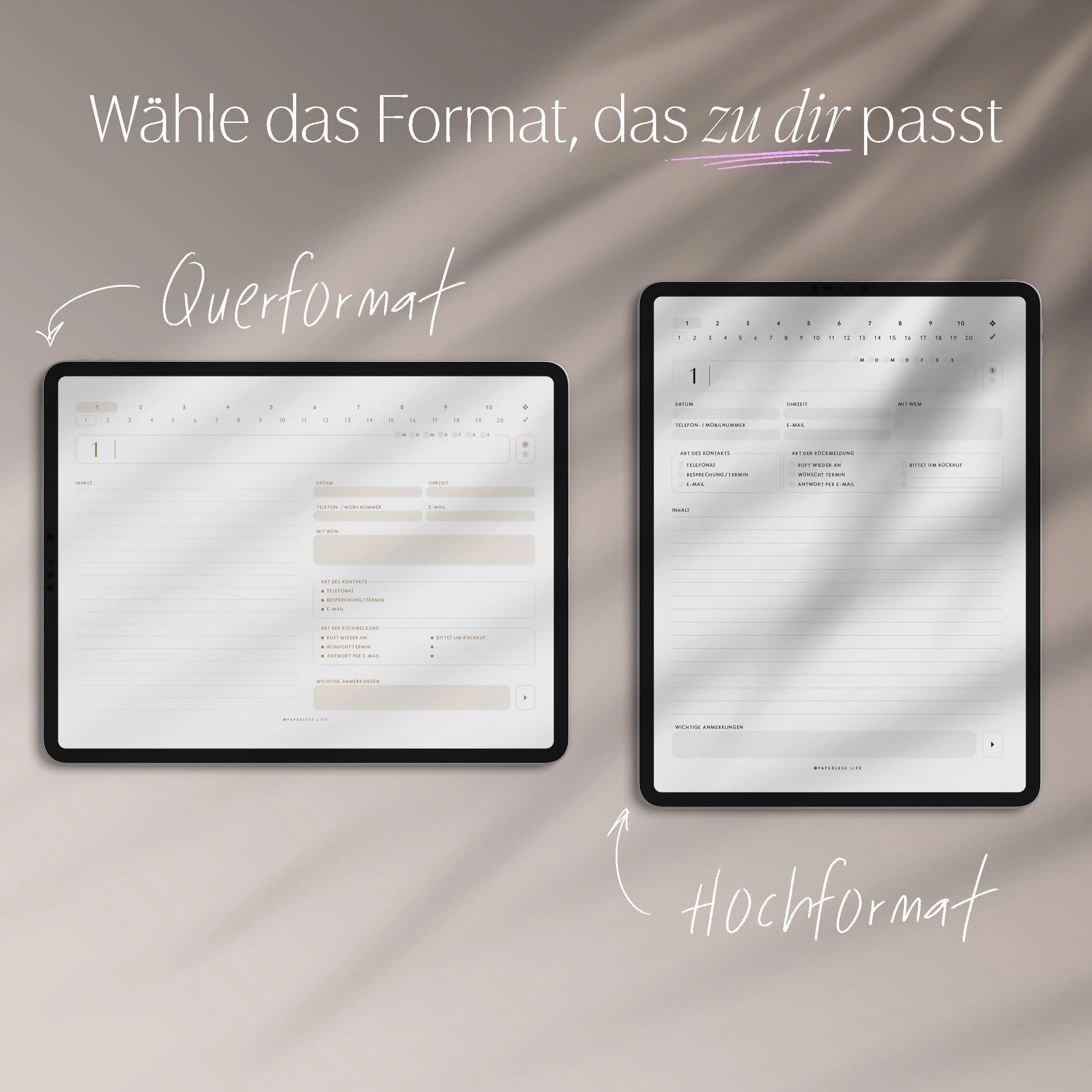 Digitaler Gesprächsnotizenplaner - Image 2