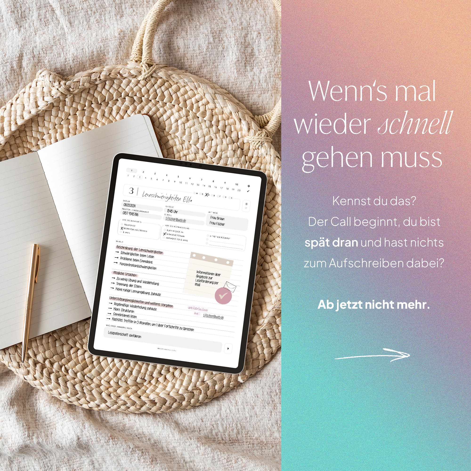 Digitaler Gesprächsnotizenplaner - Image 4