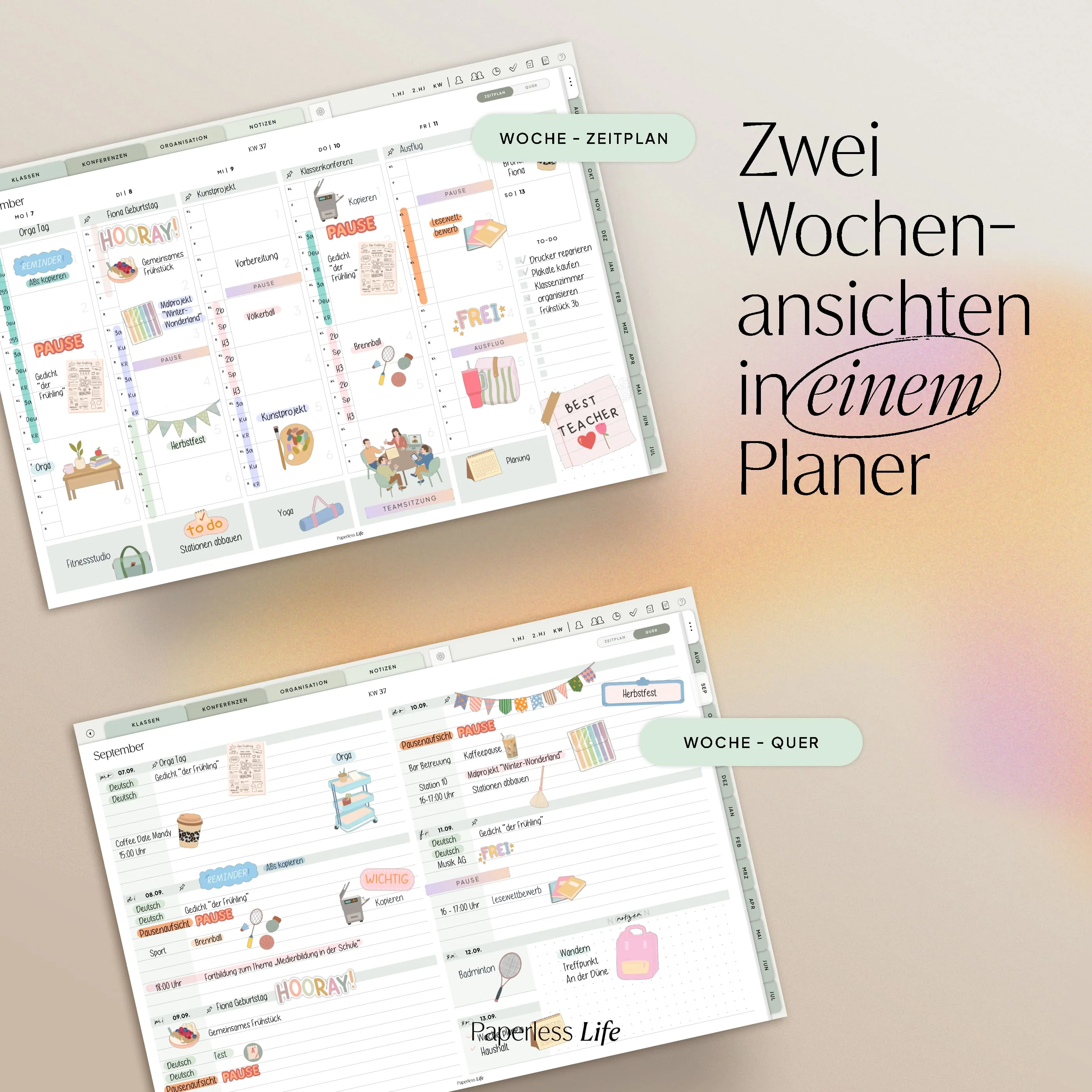 Digitaler Lehrerkalender Grundschule 26/27 "Der Gamechanger" - Image 19
