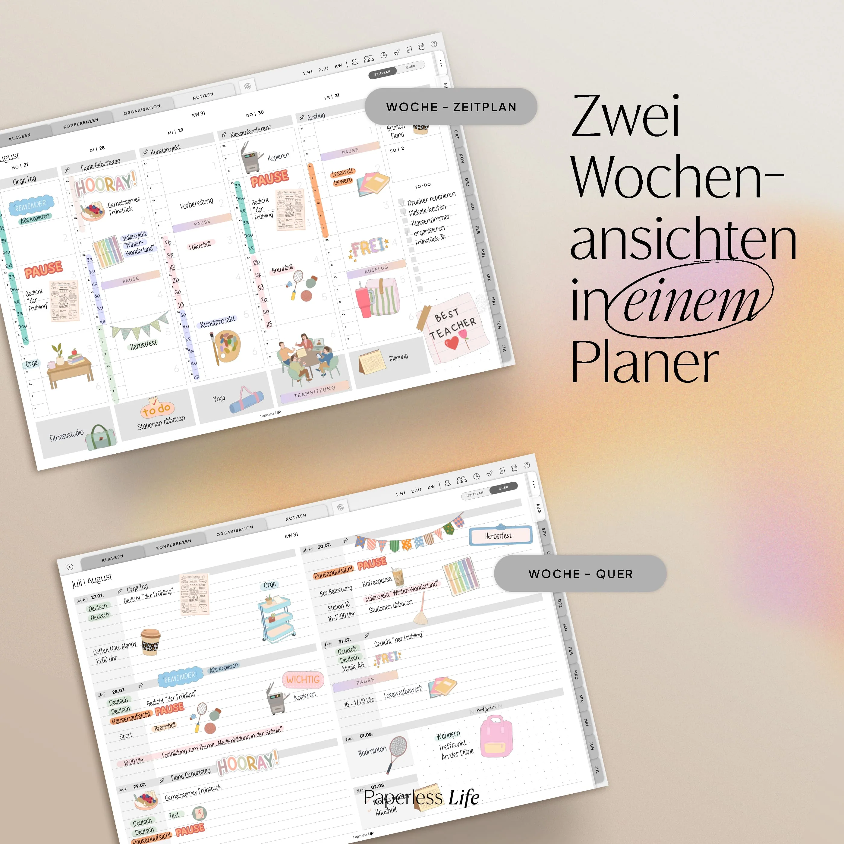 Digitaler Lehrerkalender Grundschule 26/27 "Der Gamechanger" - Image 22
