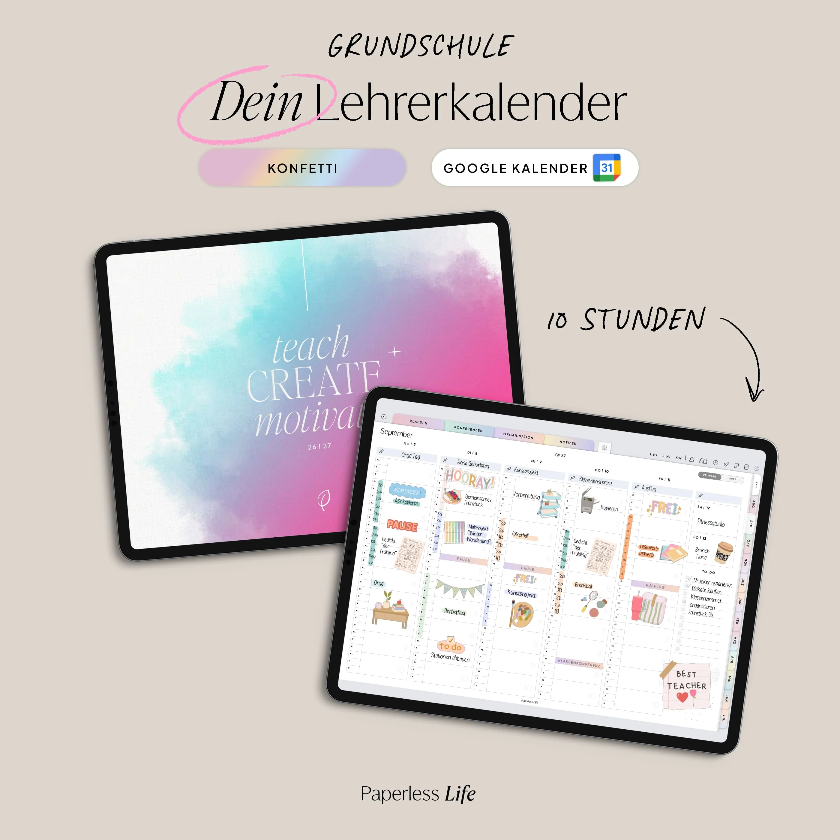 Digitaler Lehrerkalender Grundschule 26/27 "Der Gamechanger" - Image 27