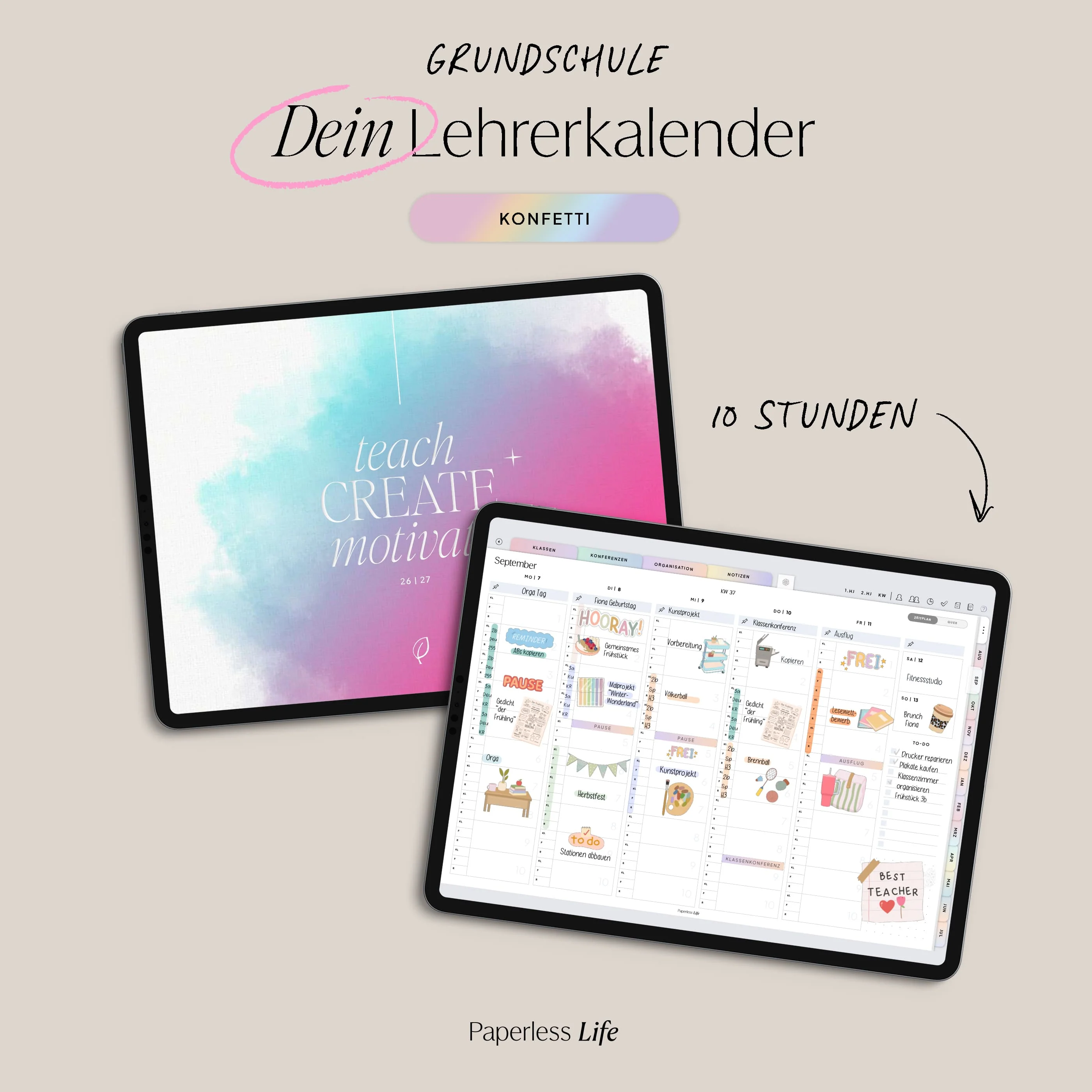 Digitaler Lehrerkalender Grundschule 26/27 "Der Gamechanger" - Image 28