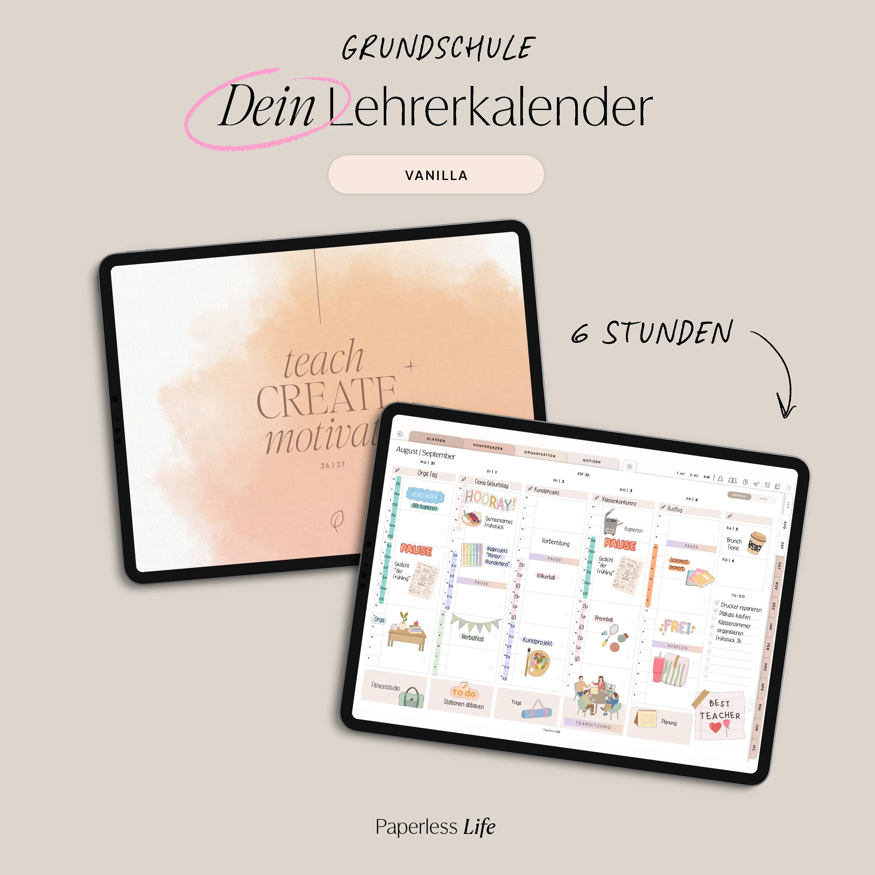 Digitaler Lehrerkalender Grundschule 26/27 "Der Gamechanger" - Image 35