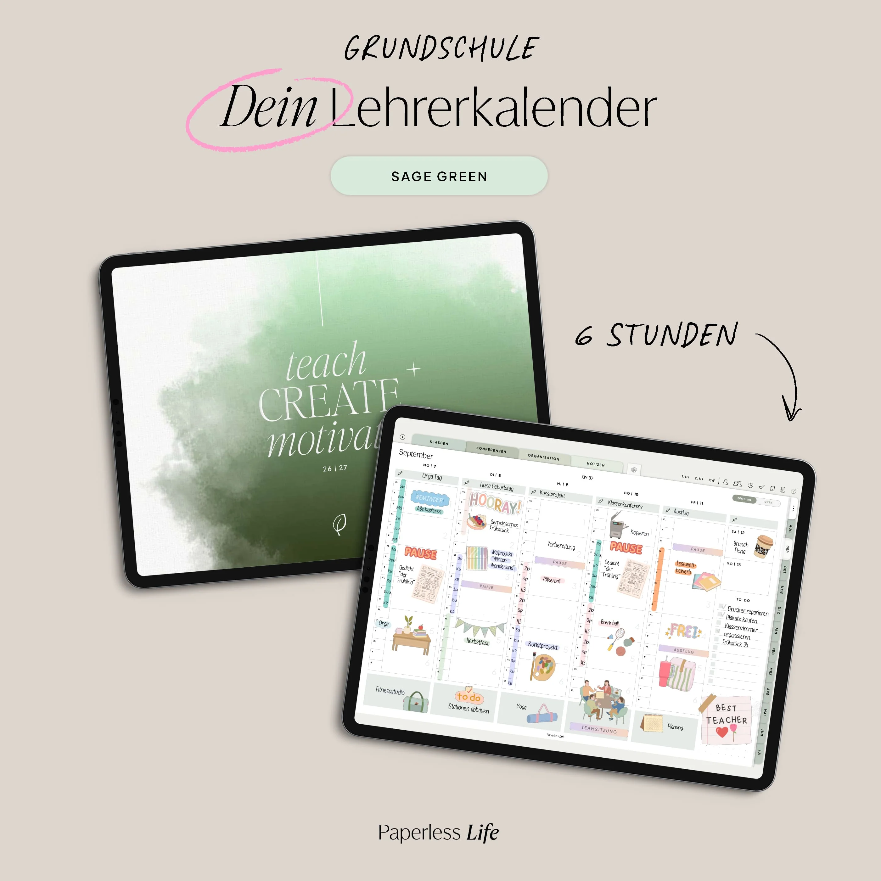 Digitaler Lehrerkalender Grundschule 26/27 "Der Gamechanger" - Image 39