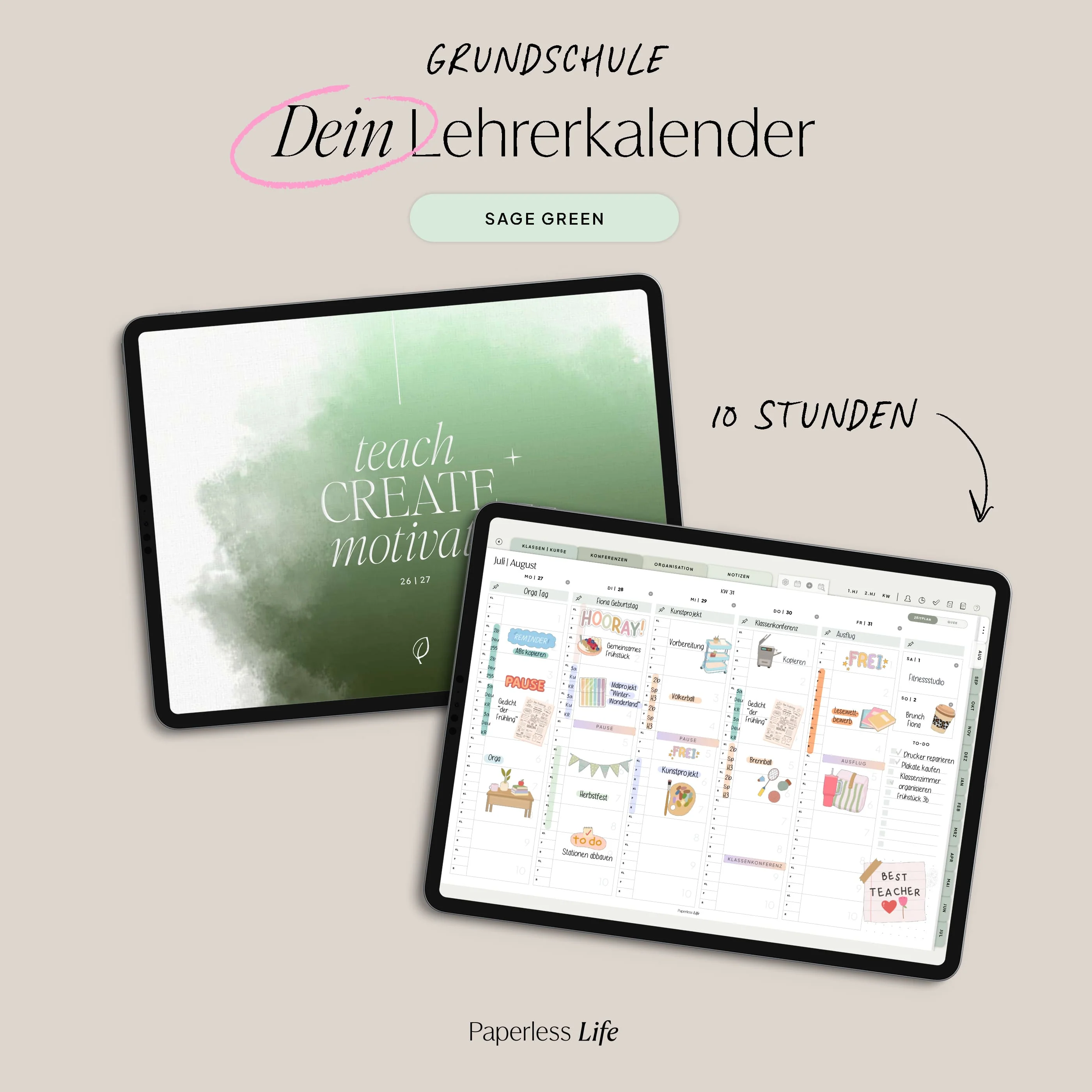 Digitaler Lehrerkalender Grundschule 26/27 "Der Gamechanger" - Image 43
