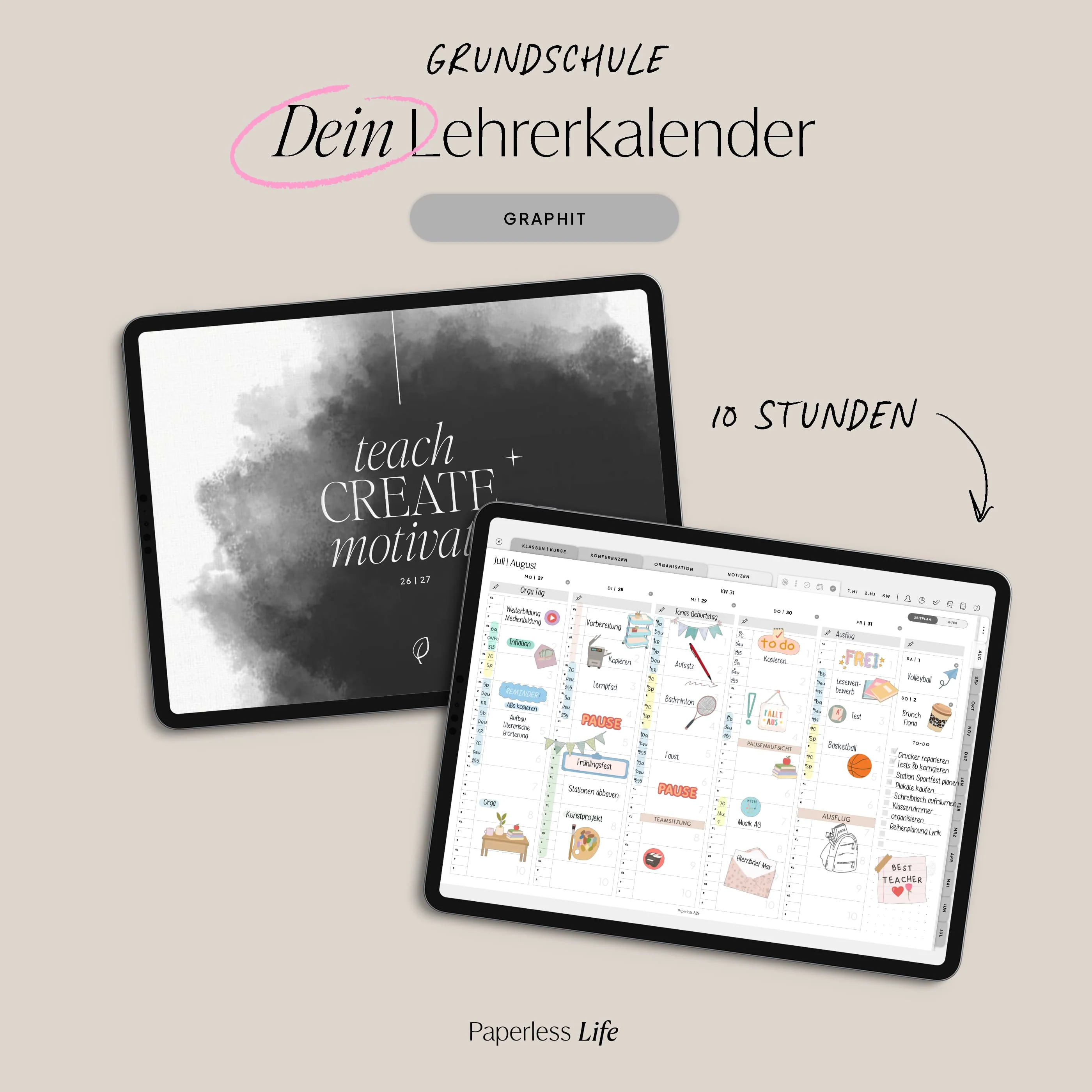 Digitaler Lehrerkalender Grundschule 26/27 "Der Gamechanger" - Image 47