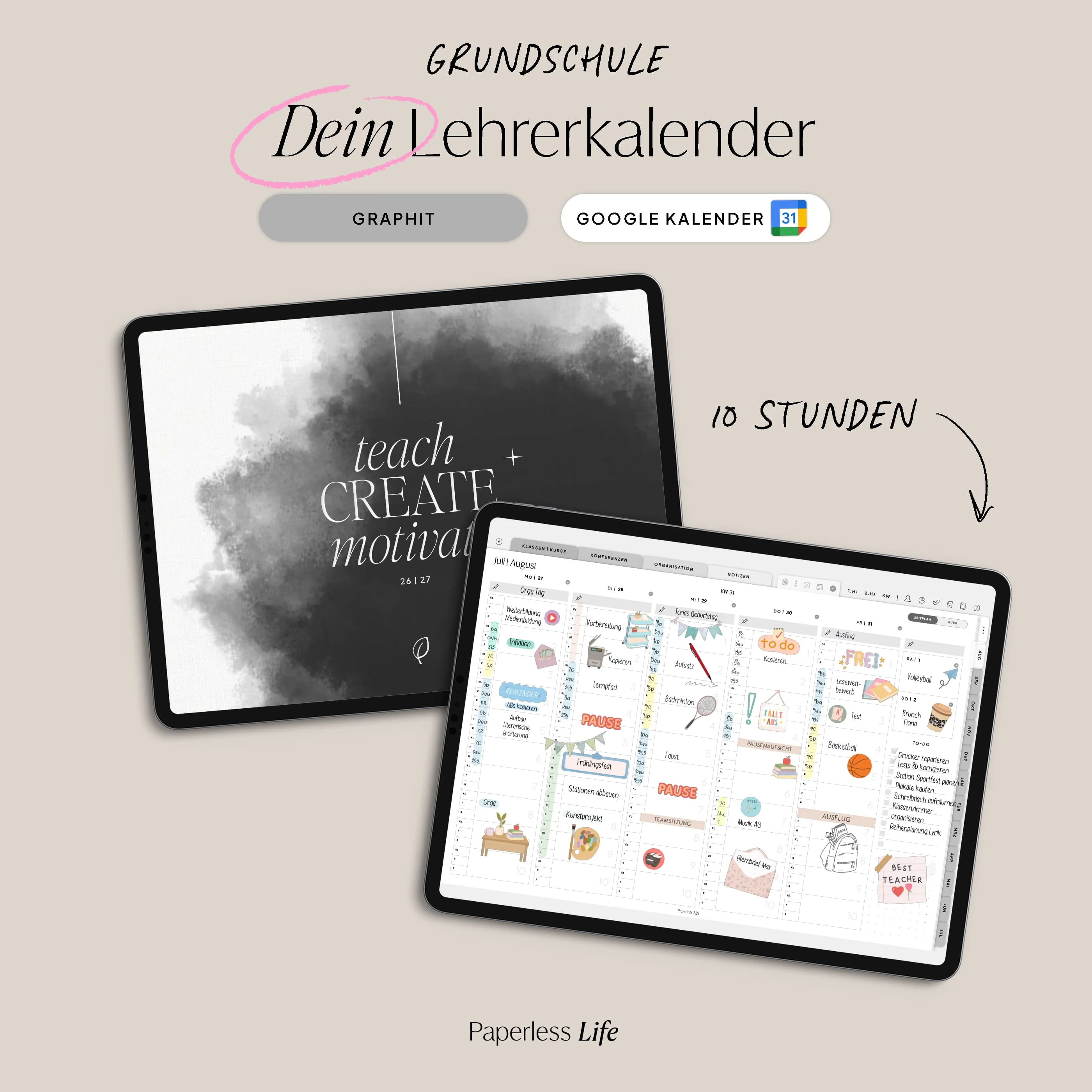 Digitaler Lehrerkalender Grundschule 26/27 "Der Gamechanger" - Image 48