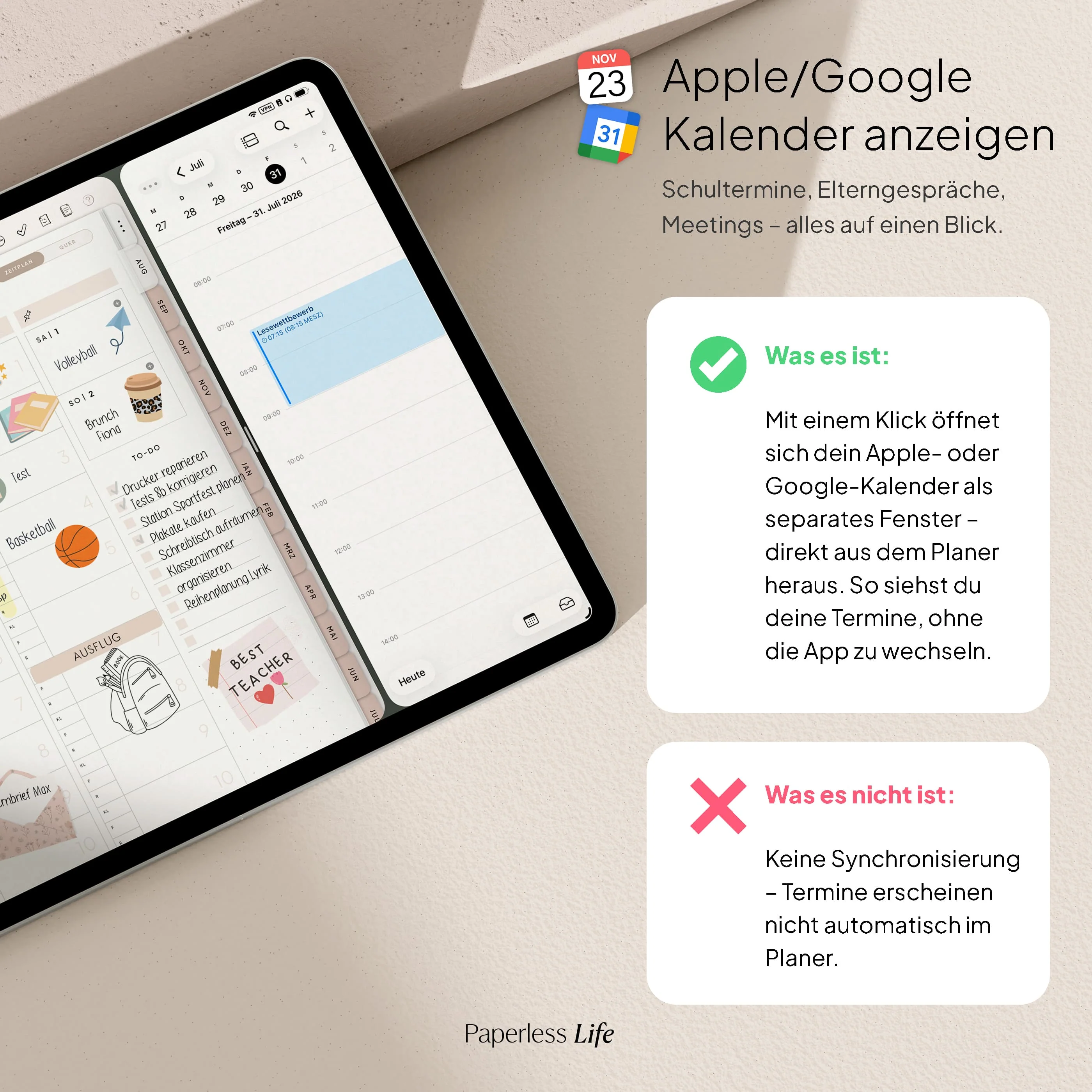 Digitaler Lehrerkalender Grundschule 26/27 "Der Gamechanger" - Image 6