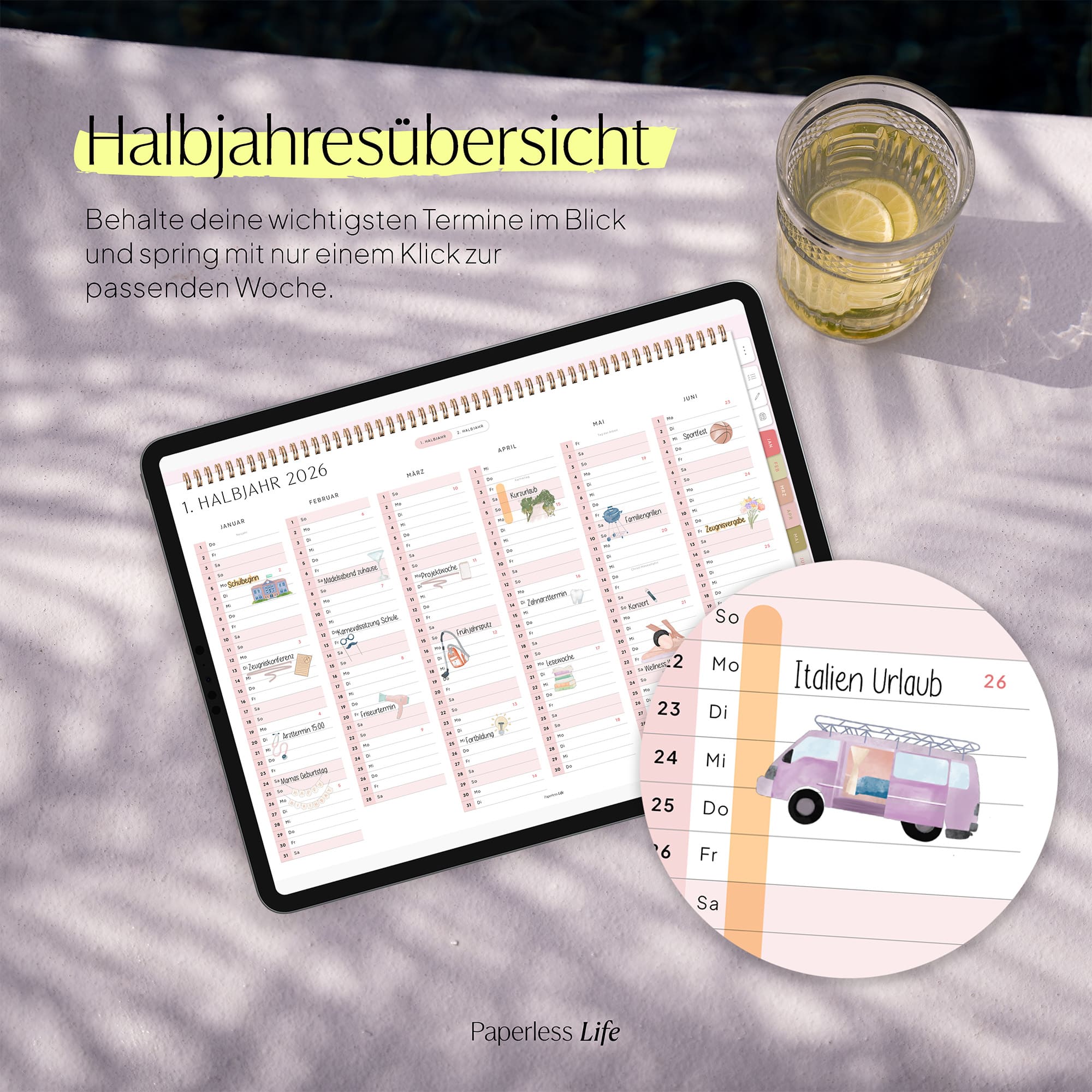 Digitaler Monatsplaner 2026 | Paperless Basics - Image 6