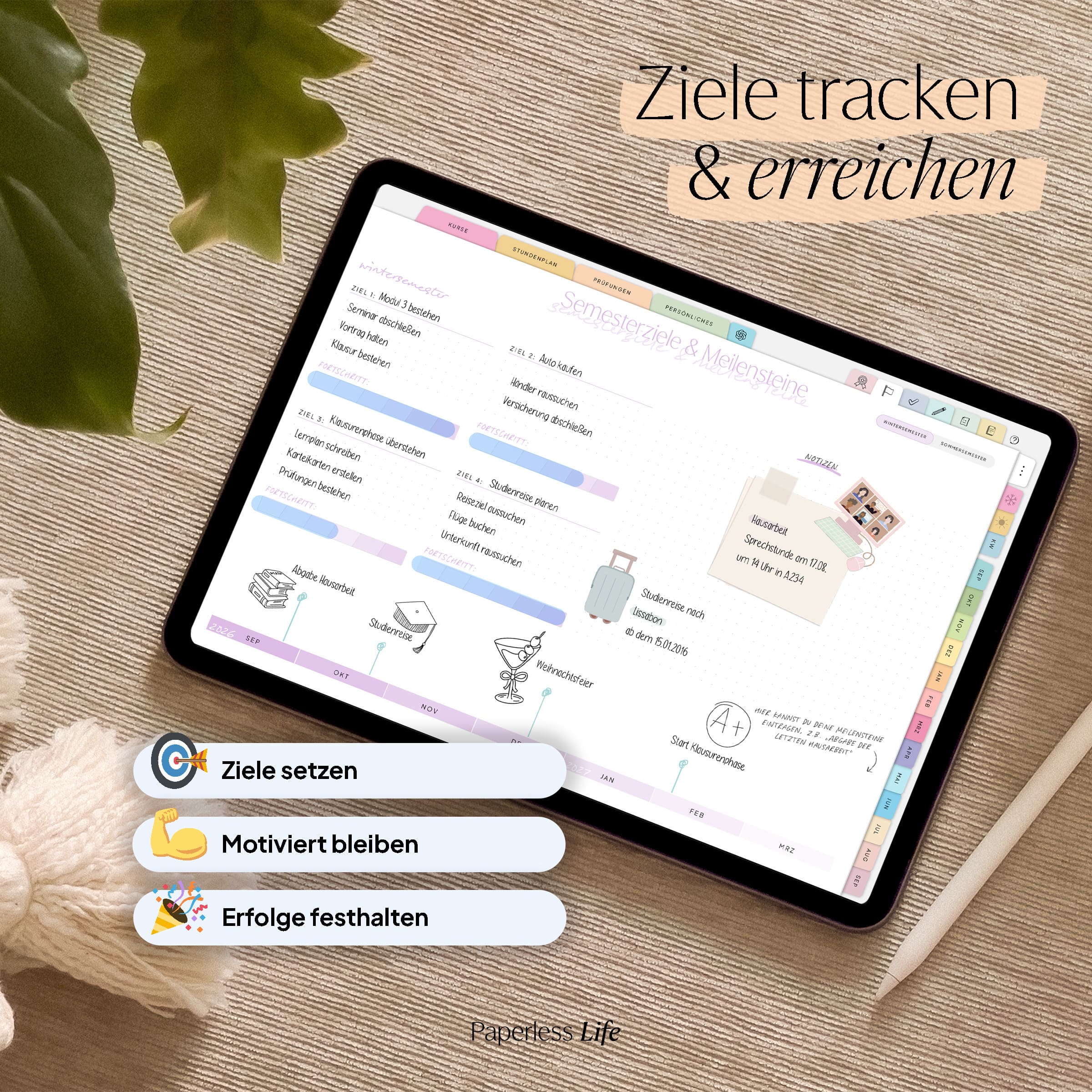Digitaler Studienplaner 2026/27 | Study-Buddy - Image 10