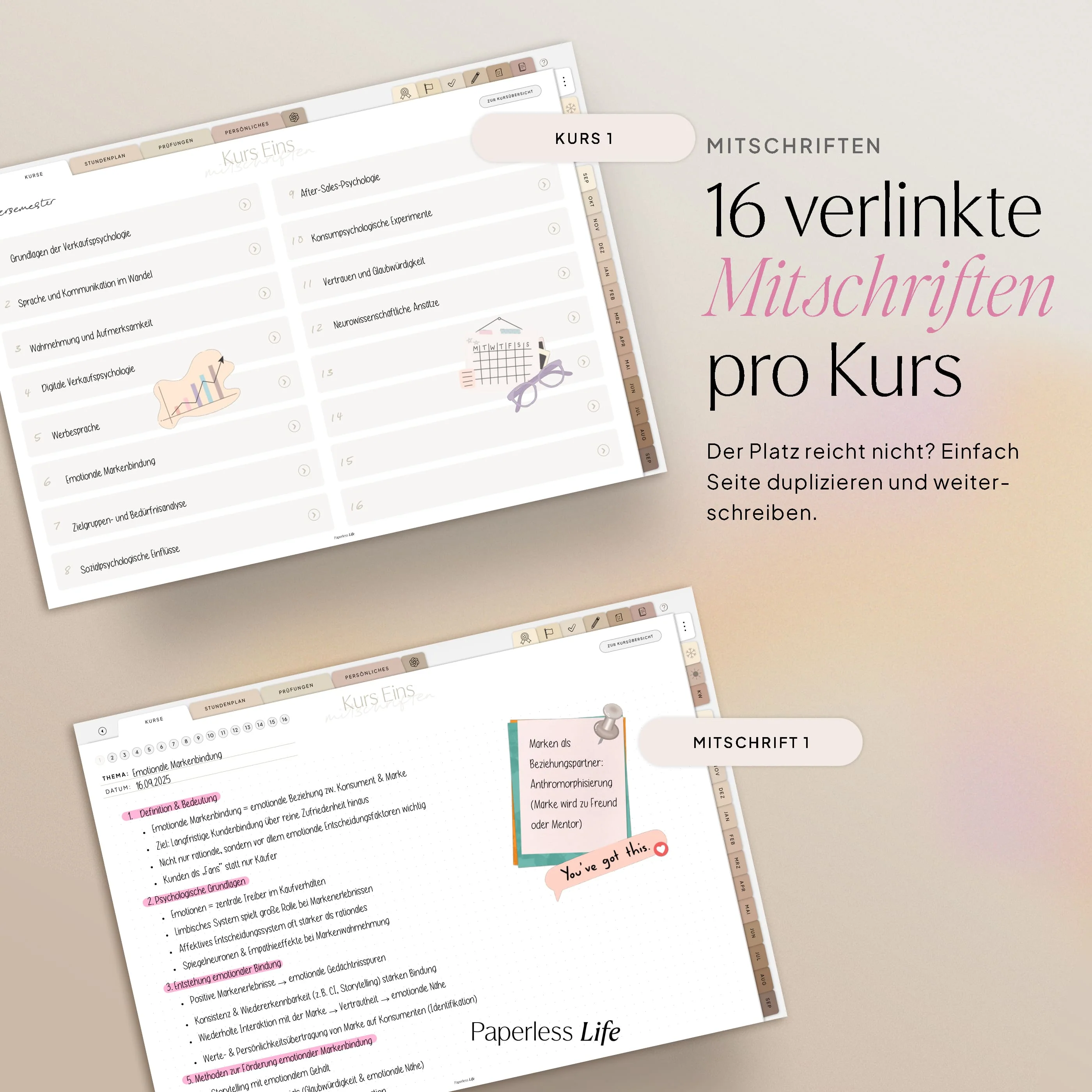 Digitaler Studienplaner 2026/27 | Study-Buddy - Image 15