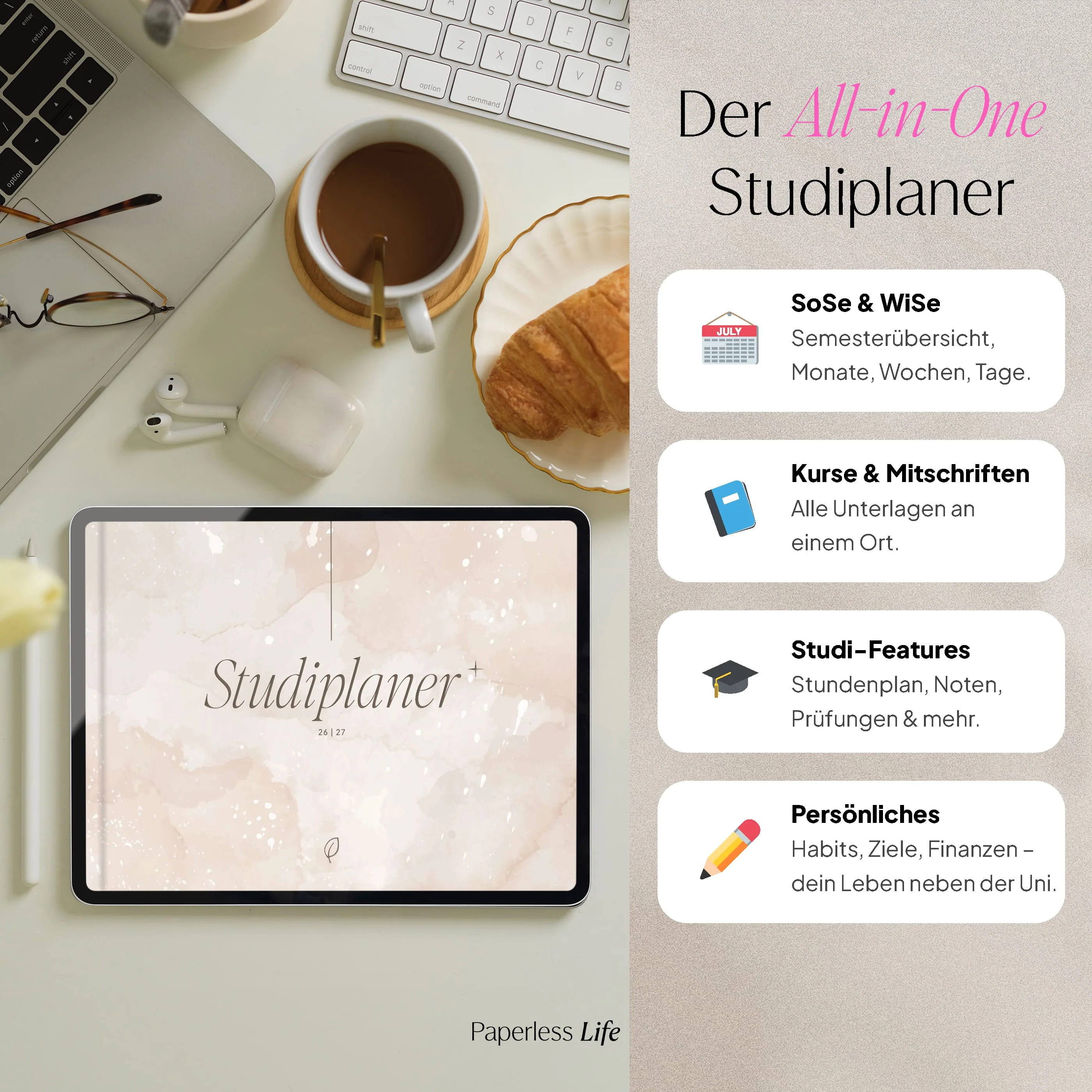Digitaler Studienplaner 2026/27 | Study-Buddy - Image 18