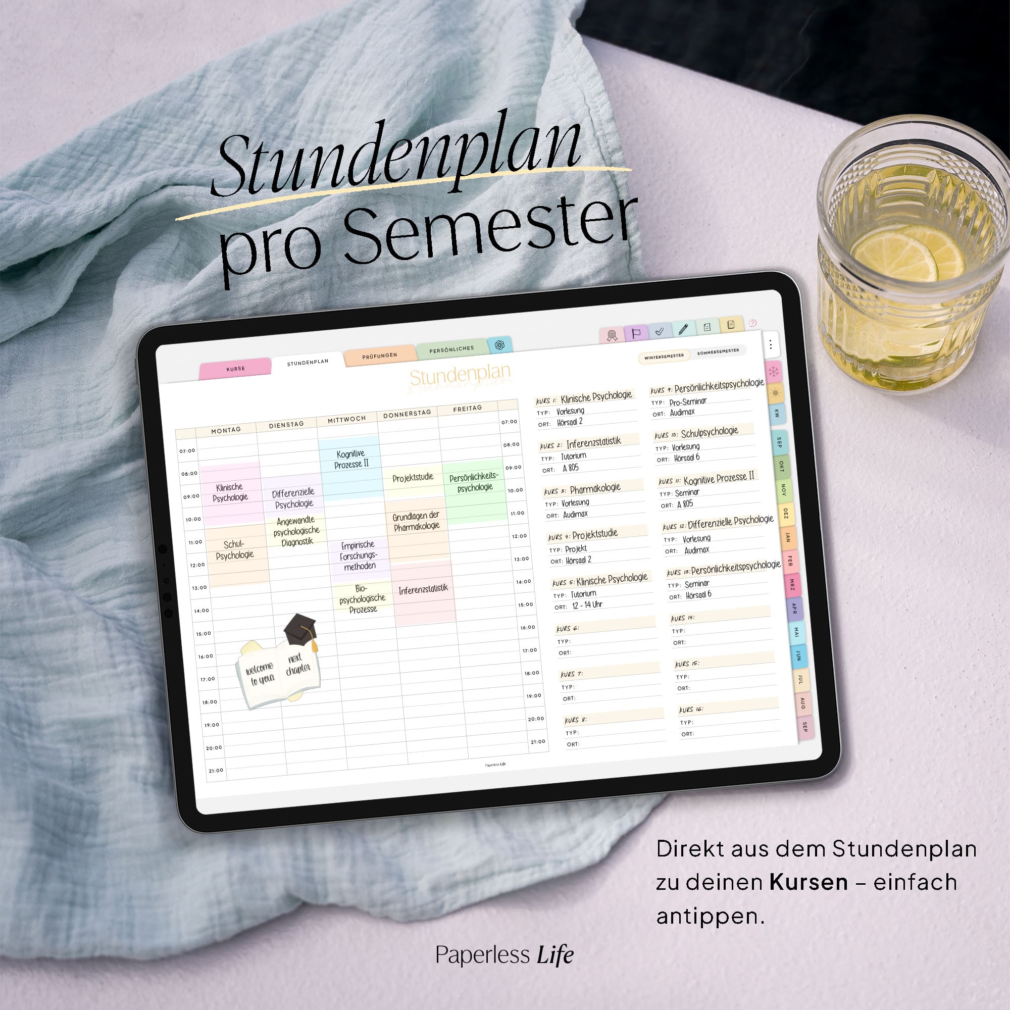Digitaler Studienplaner 2026/27 | Study-Buddy - Image 2