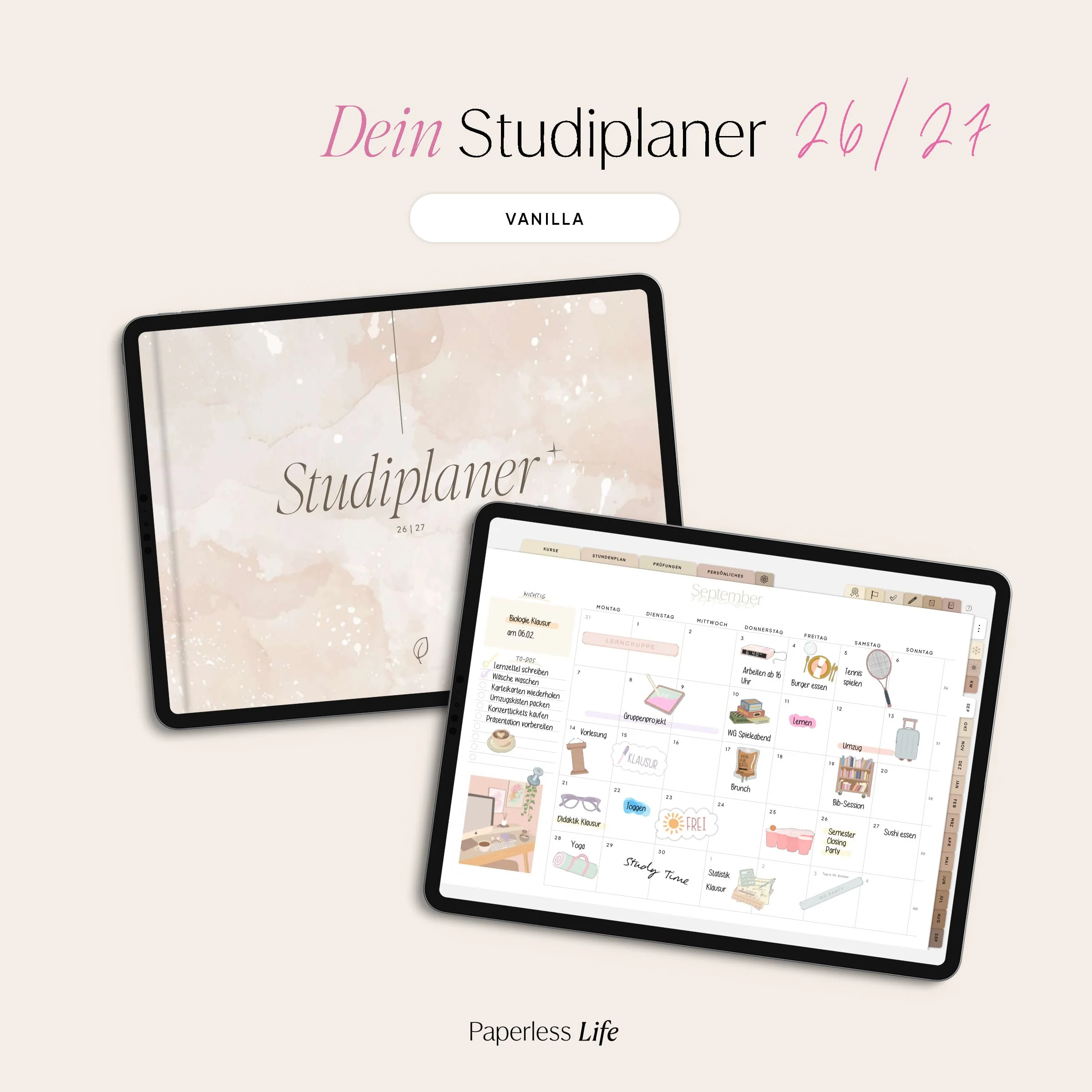 Digitaler Studienplaner 2026/27 | Study-Buddy - Image 25