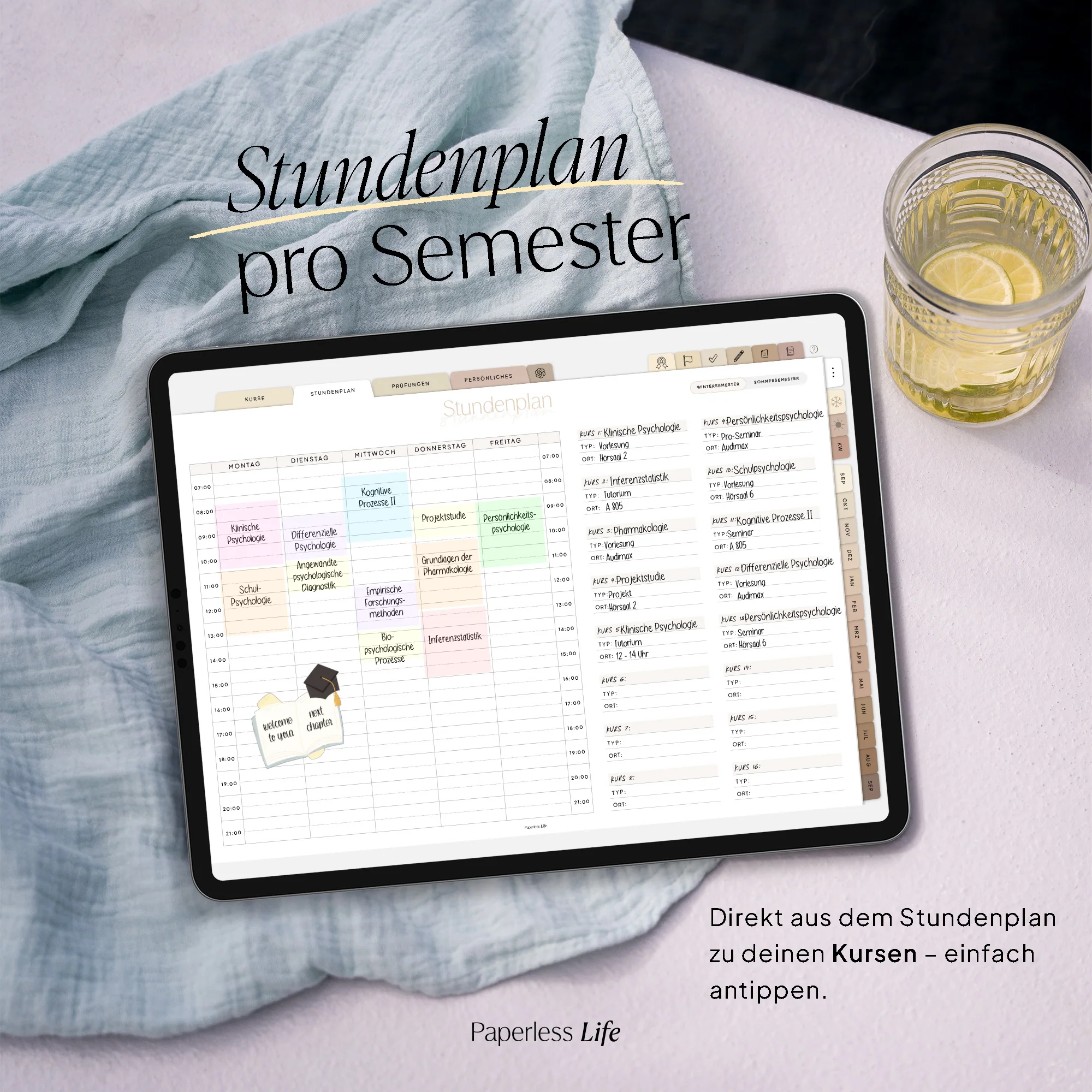 Digitaler Studienplaner 2026/27 | Study-Buddy - Image 26