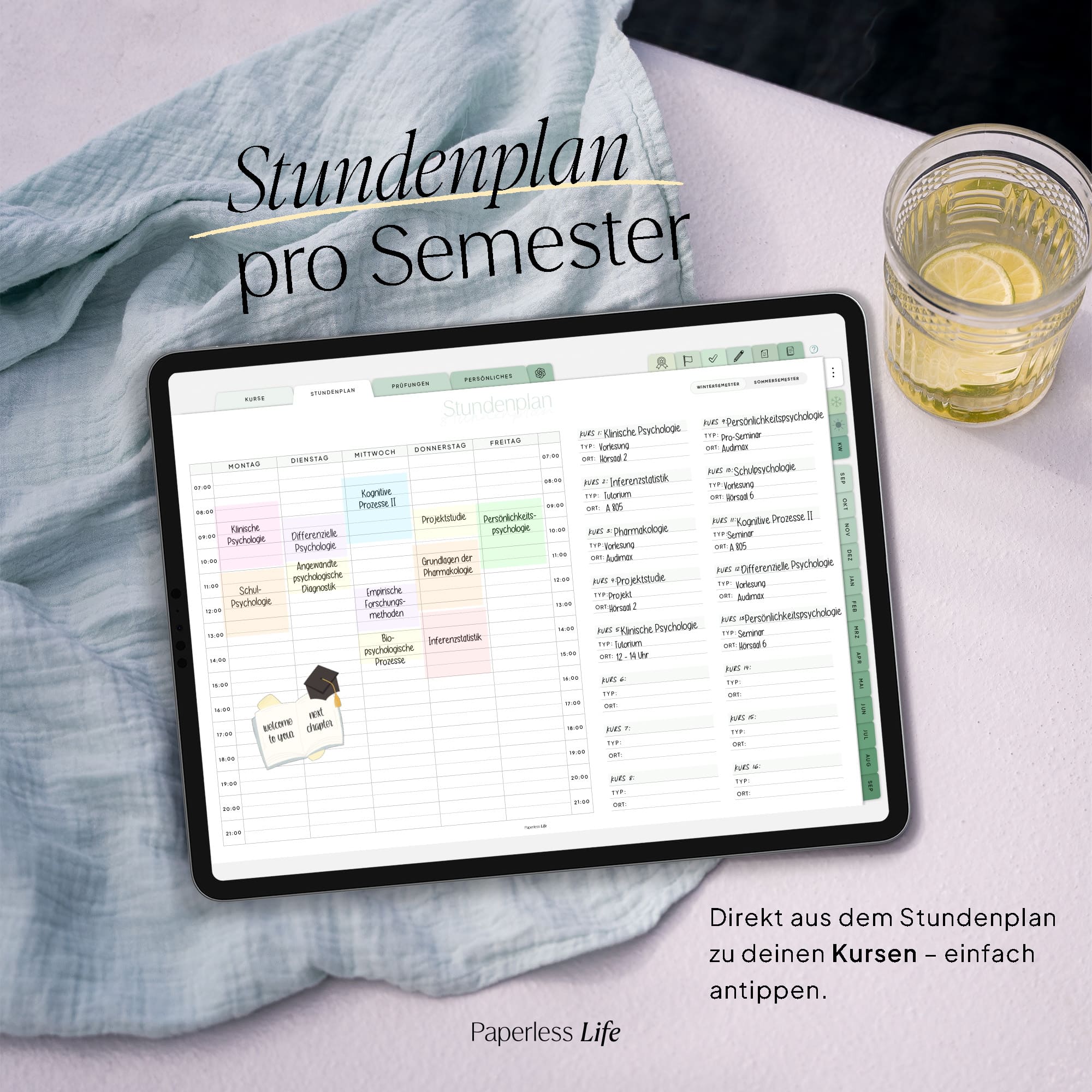 Digitaler Studienplaner 2026/27 | Study-Buddy - Image 27