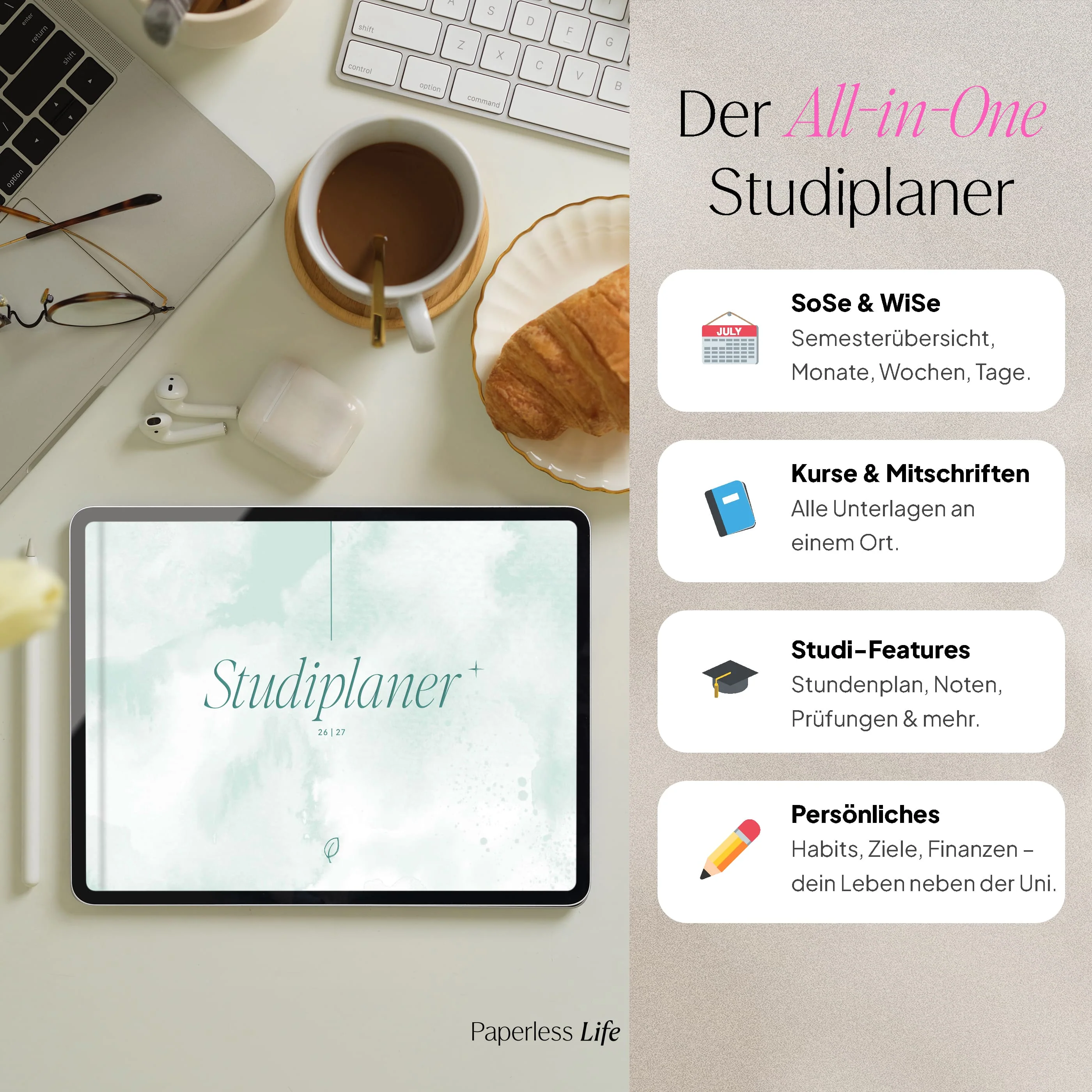 Digitaler Studienplaner 2026/27 | Study-Buddy - Image 28