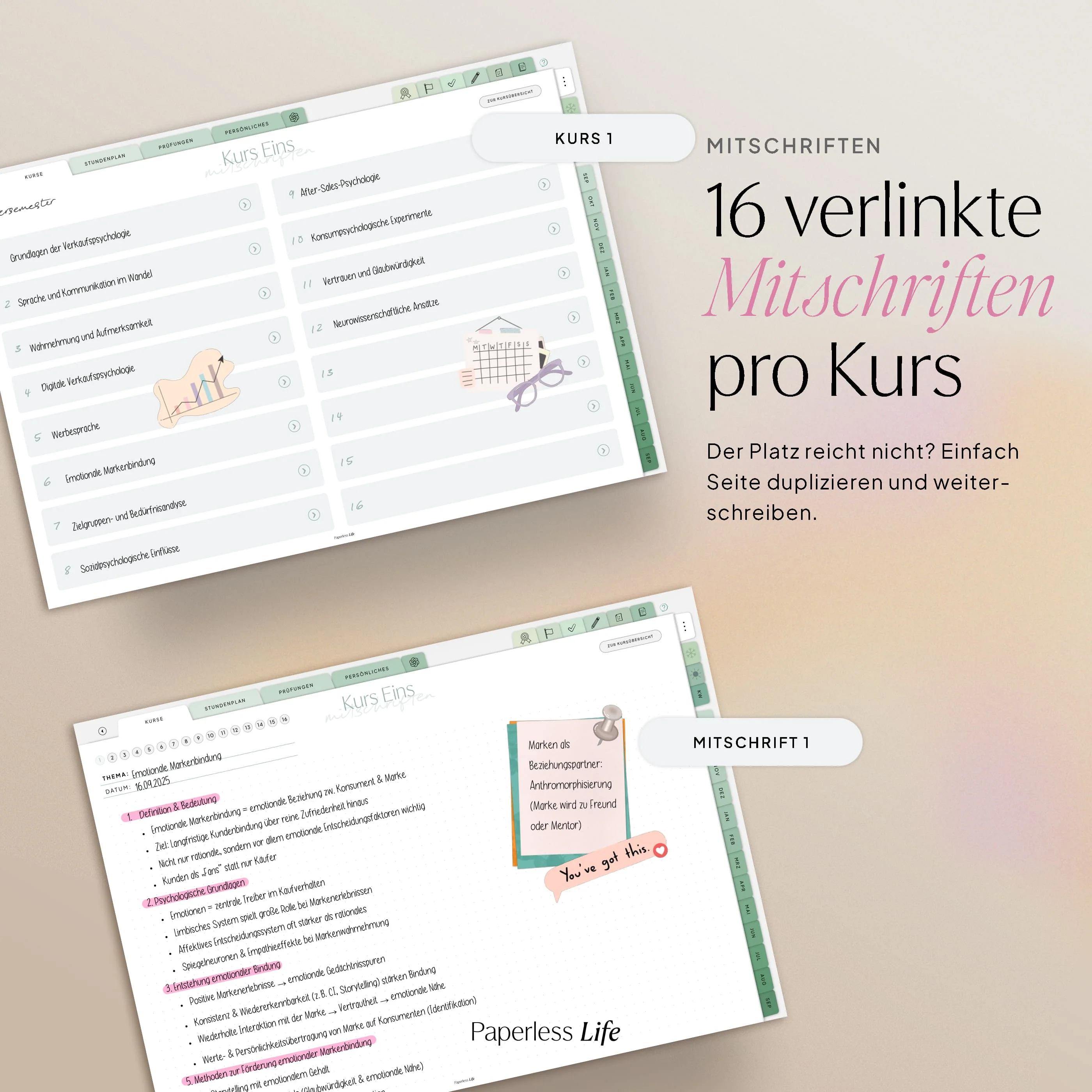 Digitaler Studienplaner 2026/27 | Study-Buddy - Image 29
