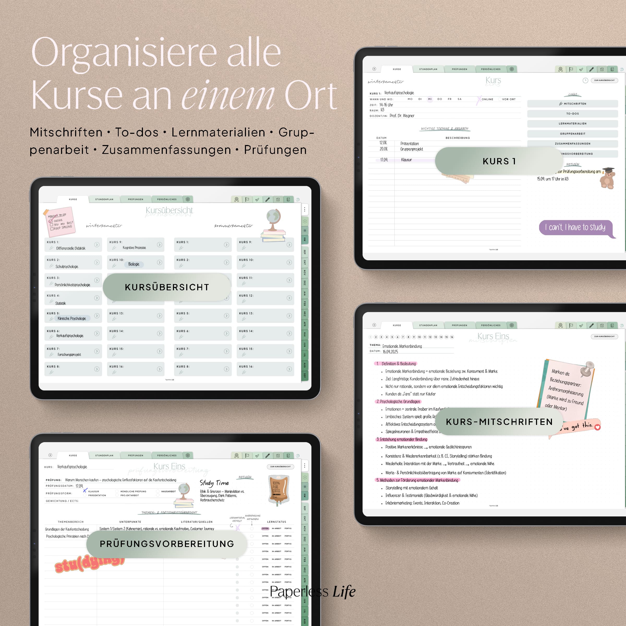 Digitaler Studienplaner 2026/27 | Study-Buddy - Image 32