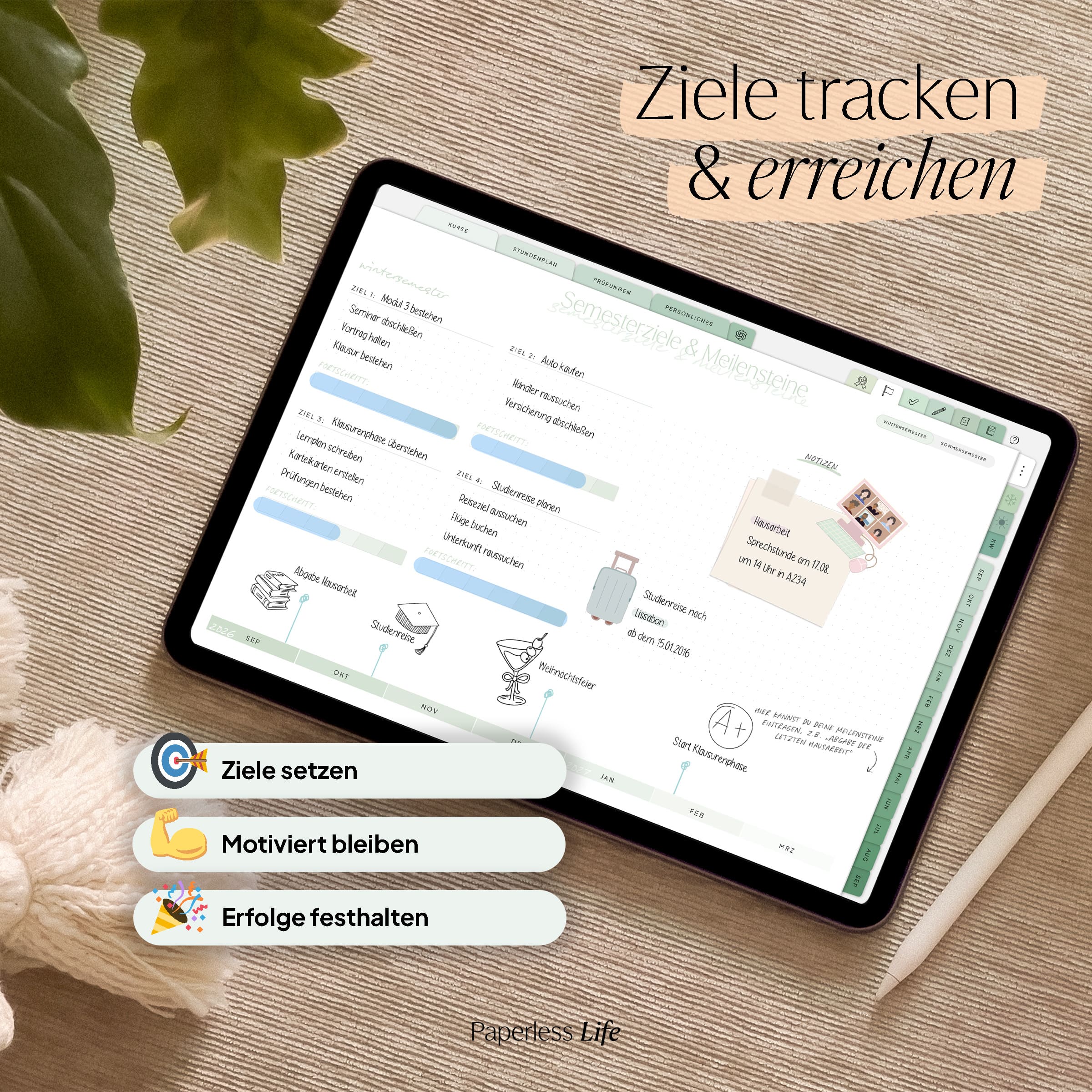 Digitaler Studienplaner 2026/27 | Study-Buddy - Image 35