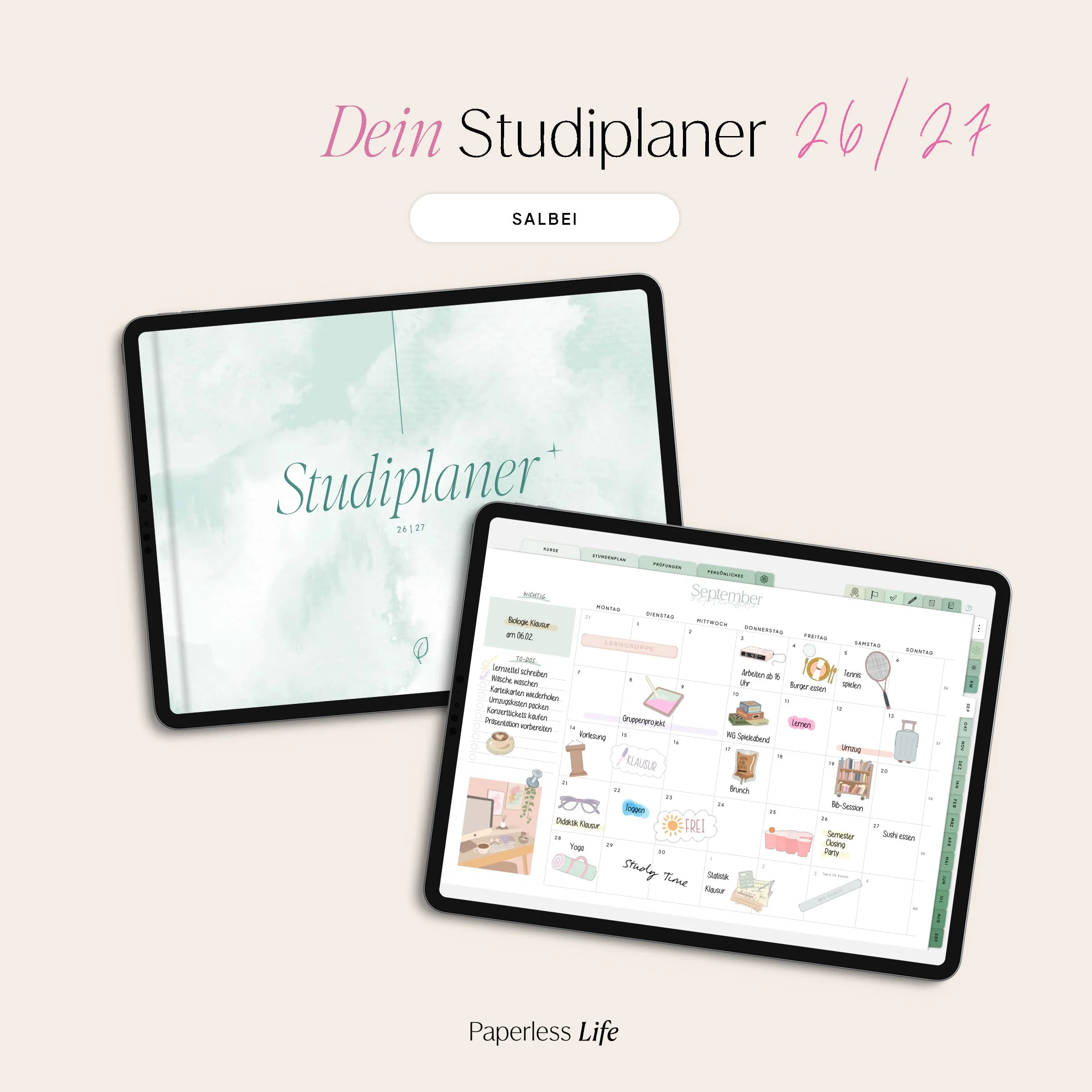 Digitaler Studienplaner 2026/27 | Study-Buddy - Image 37