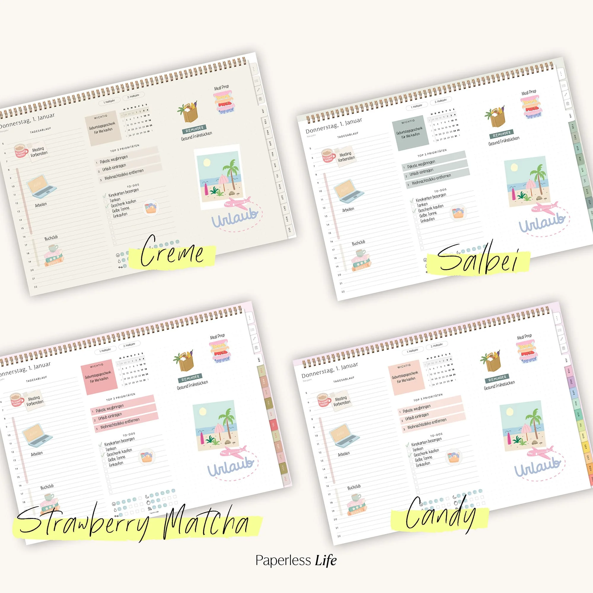 Digitaler Tagesplaner 2026 | Paperless Basics - Image 31