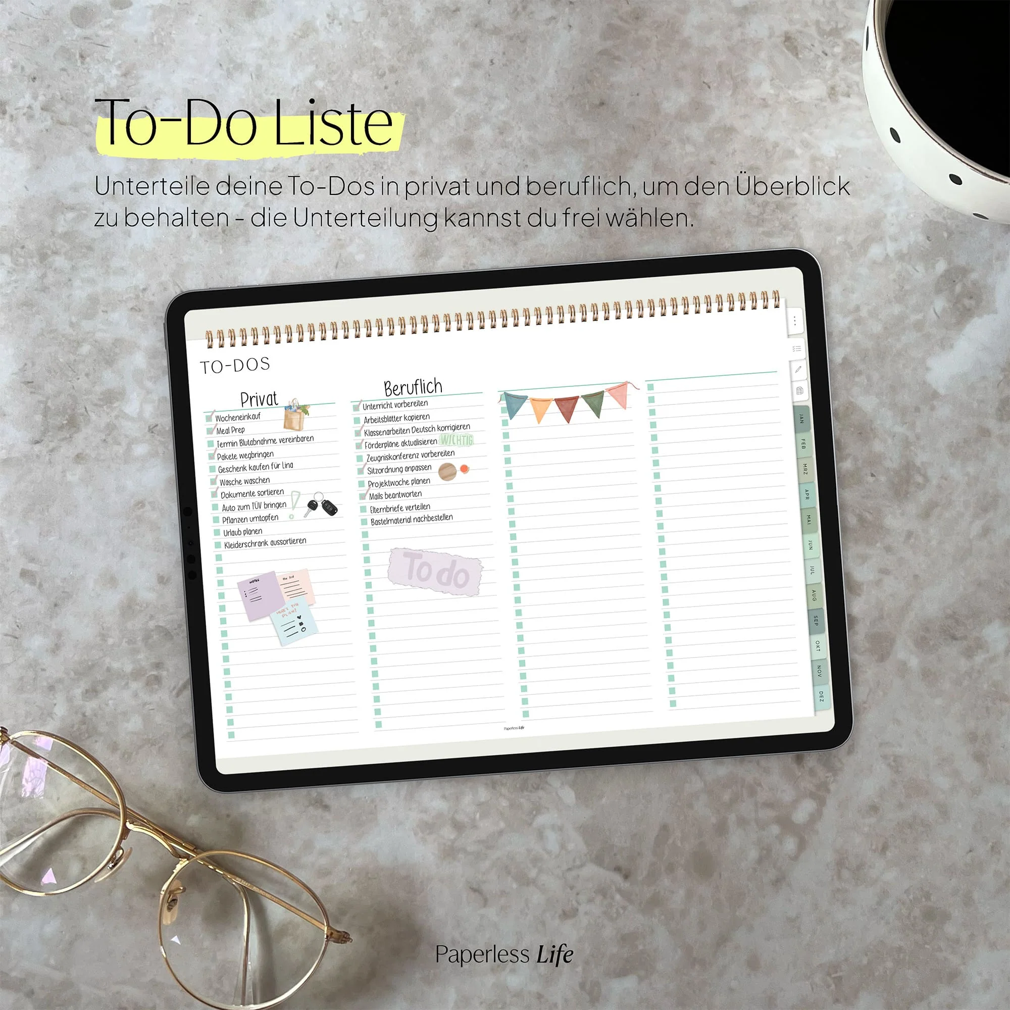 Digitaler Tagesplaner 2026 | Paperless Basics - Image 42